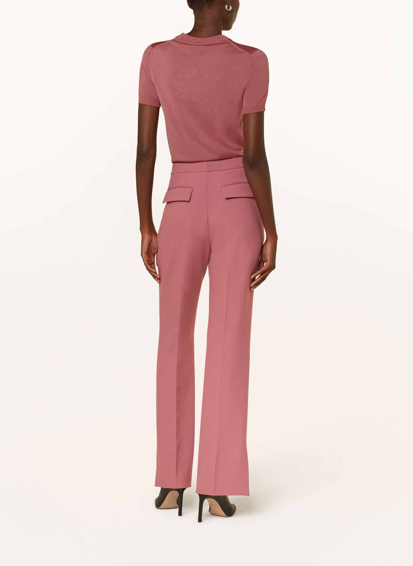 BOSS Strickshirt FALYSSIASI: HELLROT