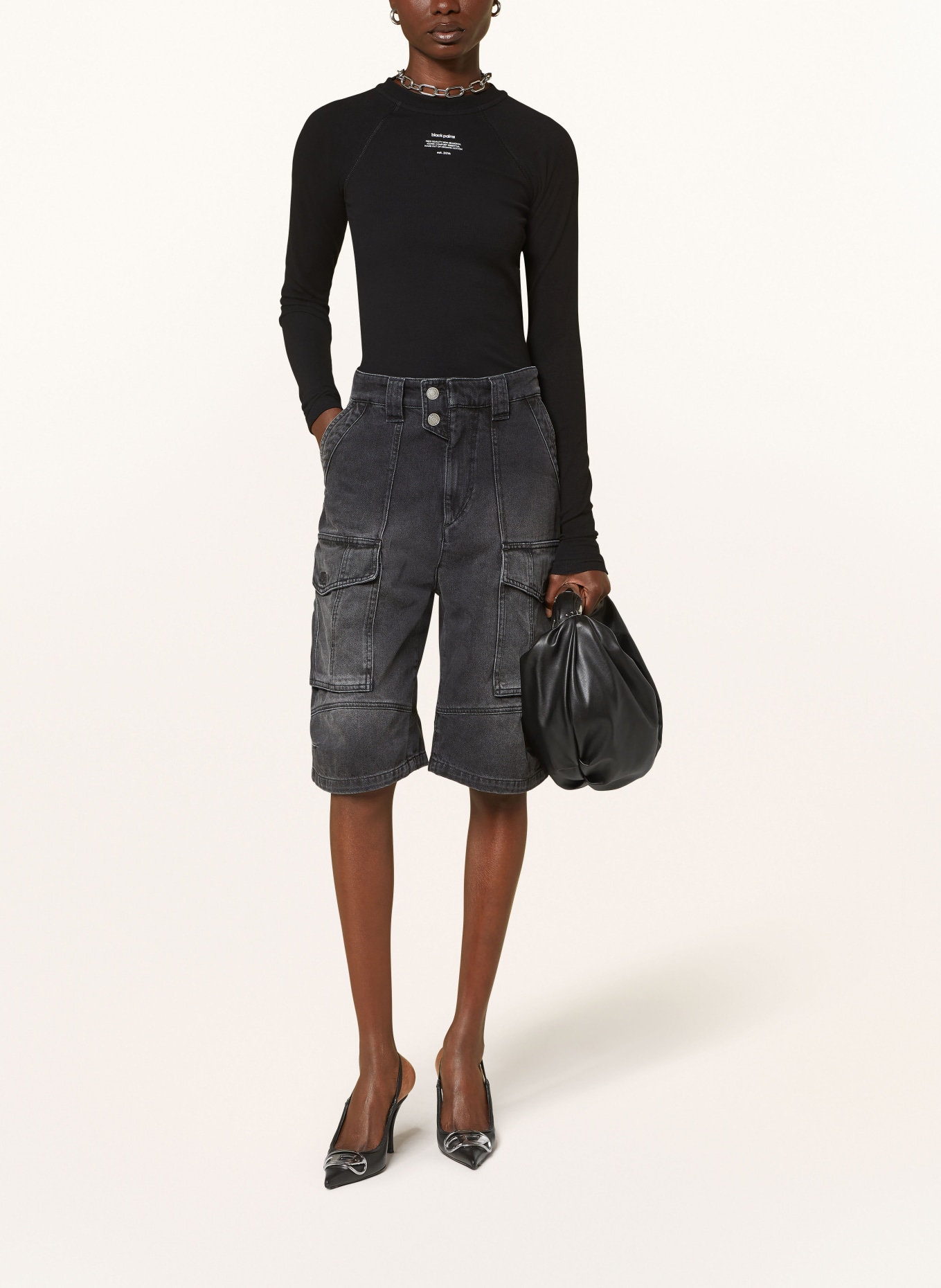 black palms Longsleeve TIP: SCHWARZ