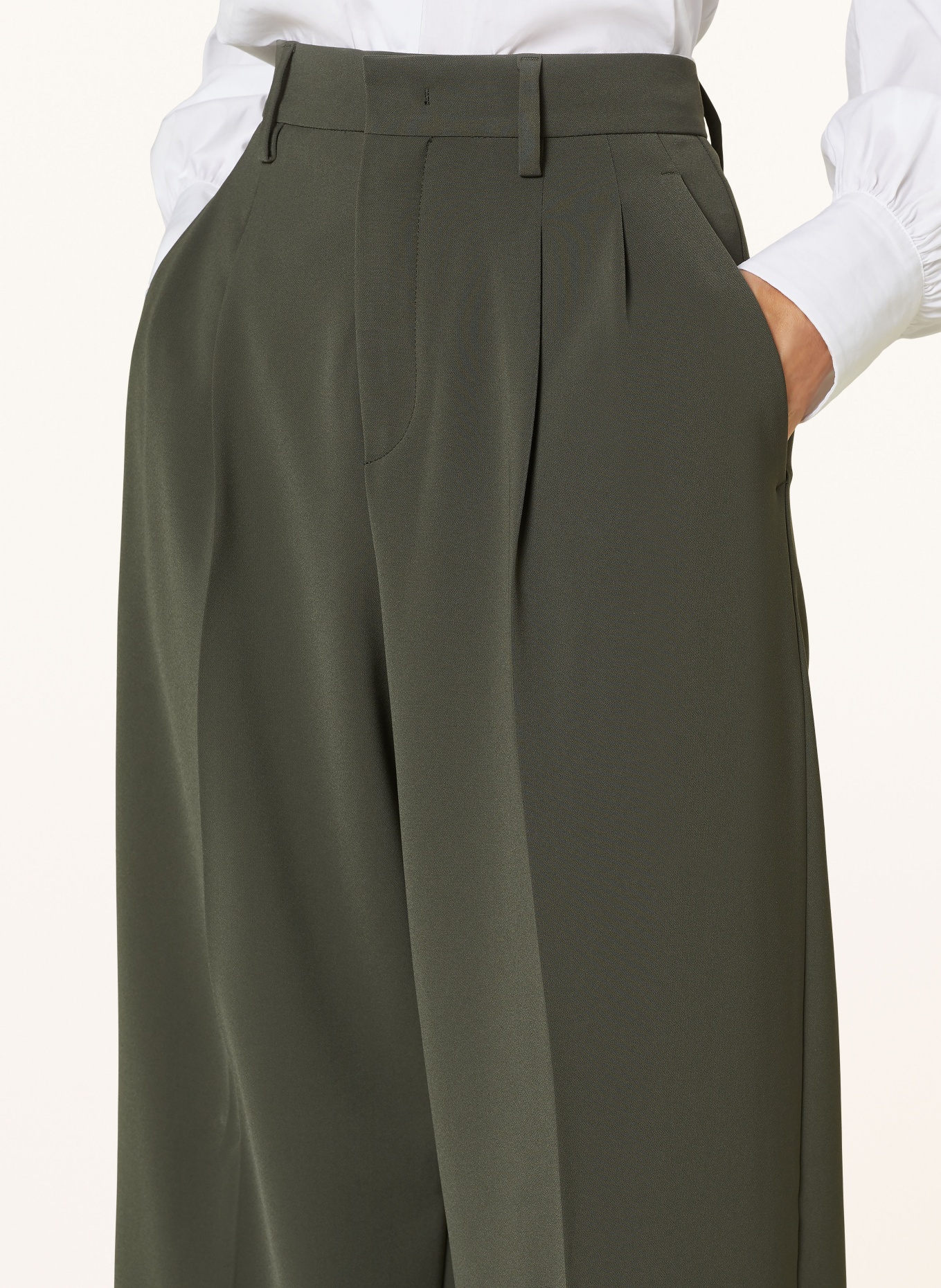 ROSSI Marlenehose NOA: DUNKELGRÜN