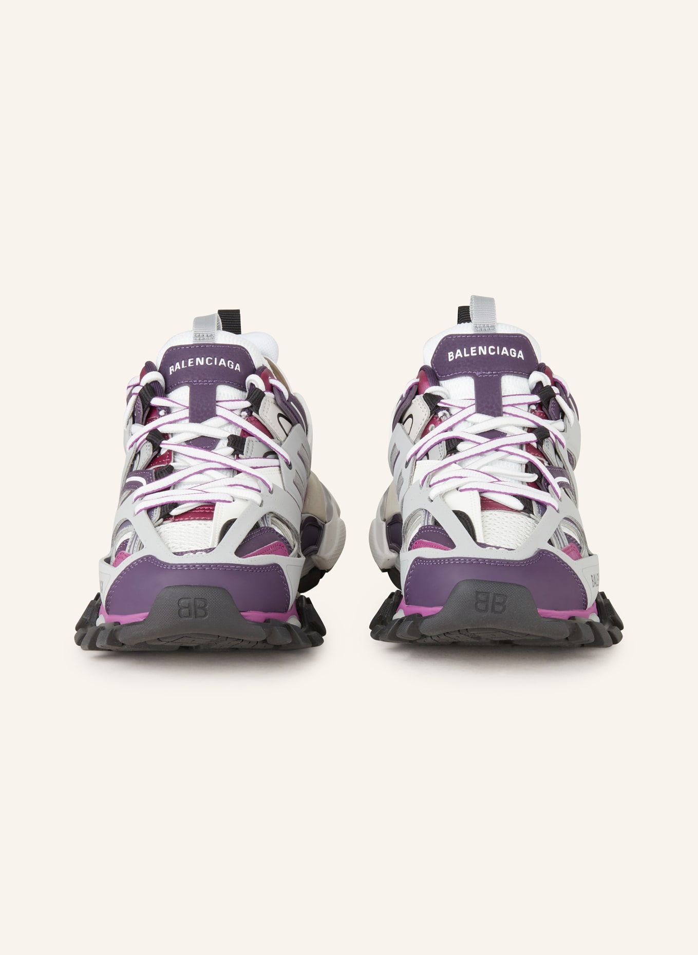 BALENCIAGA Sneaker TRACK: GRAU / LILA / FUCHSIA