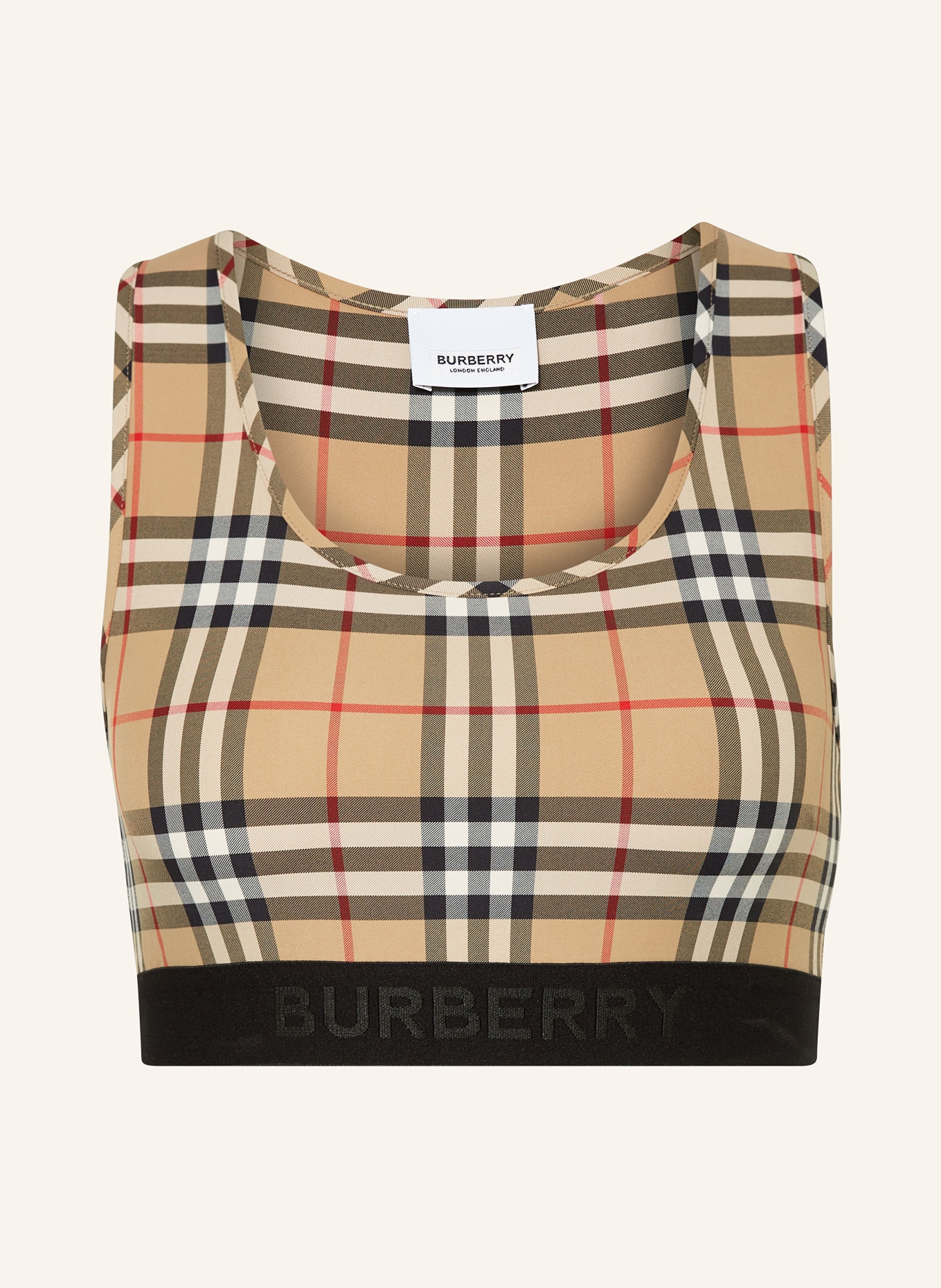 Burberry pattern top 2025
