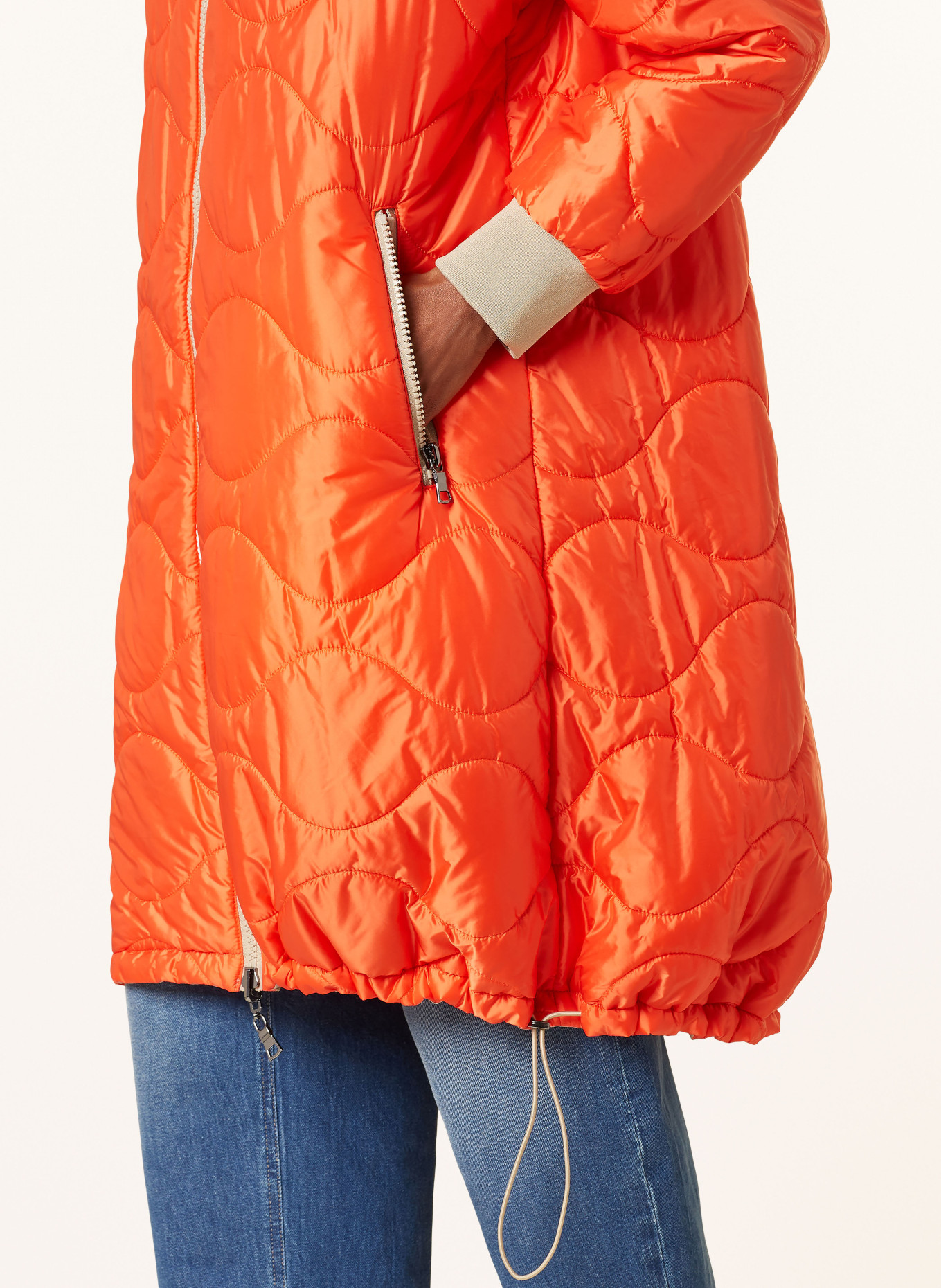 No.1 Como Parka NORA zum Wenden, Farbe: BEIGE/ ORANGE (Bild 8)