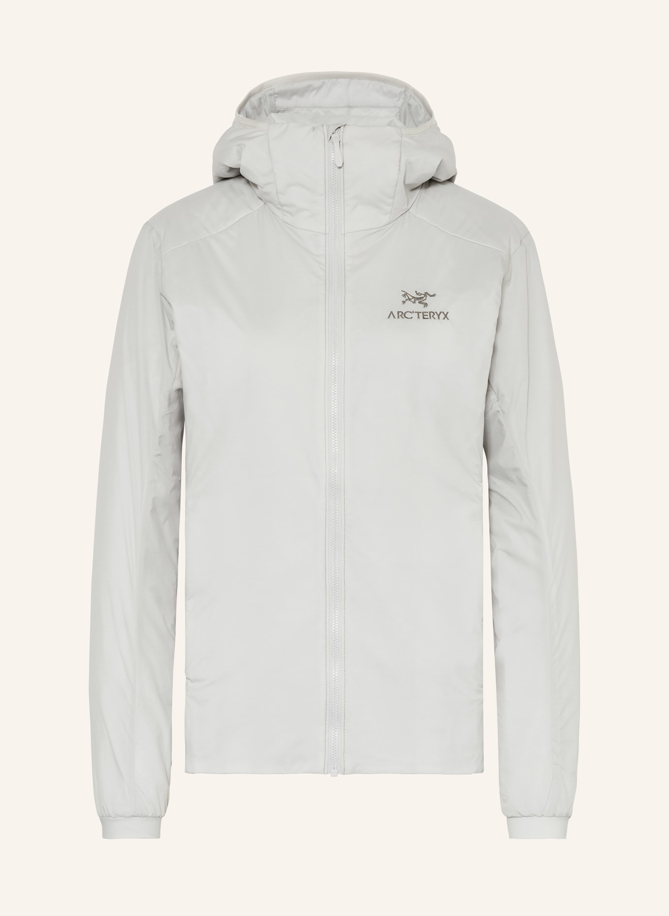 ARC TERYX Kurtka funkcyjna ATOM HOODY kolor jasnoczary
