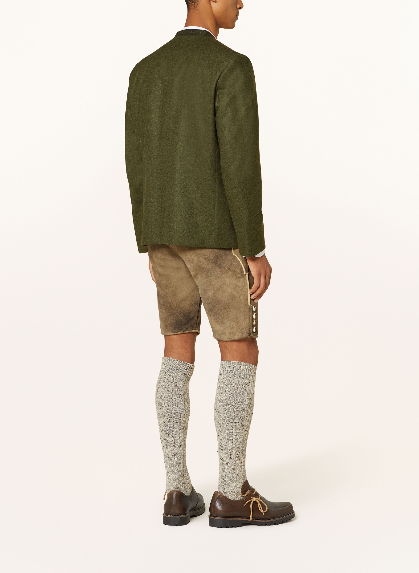 OSTARRICHI Trachten-Lederhose DONAU: BRAUN