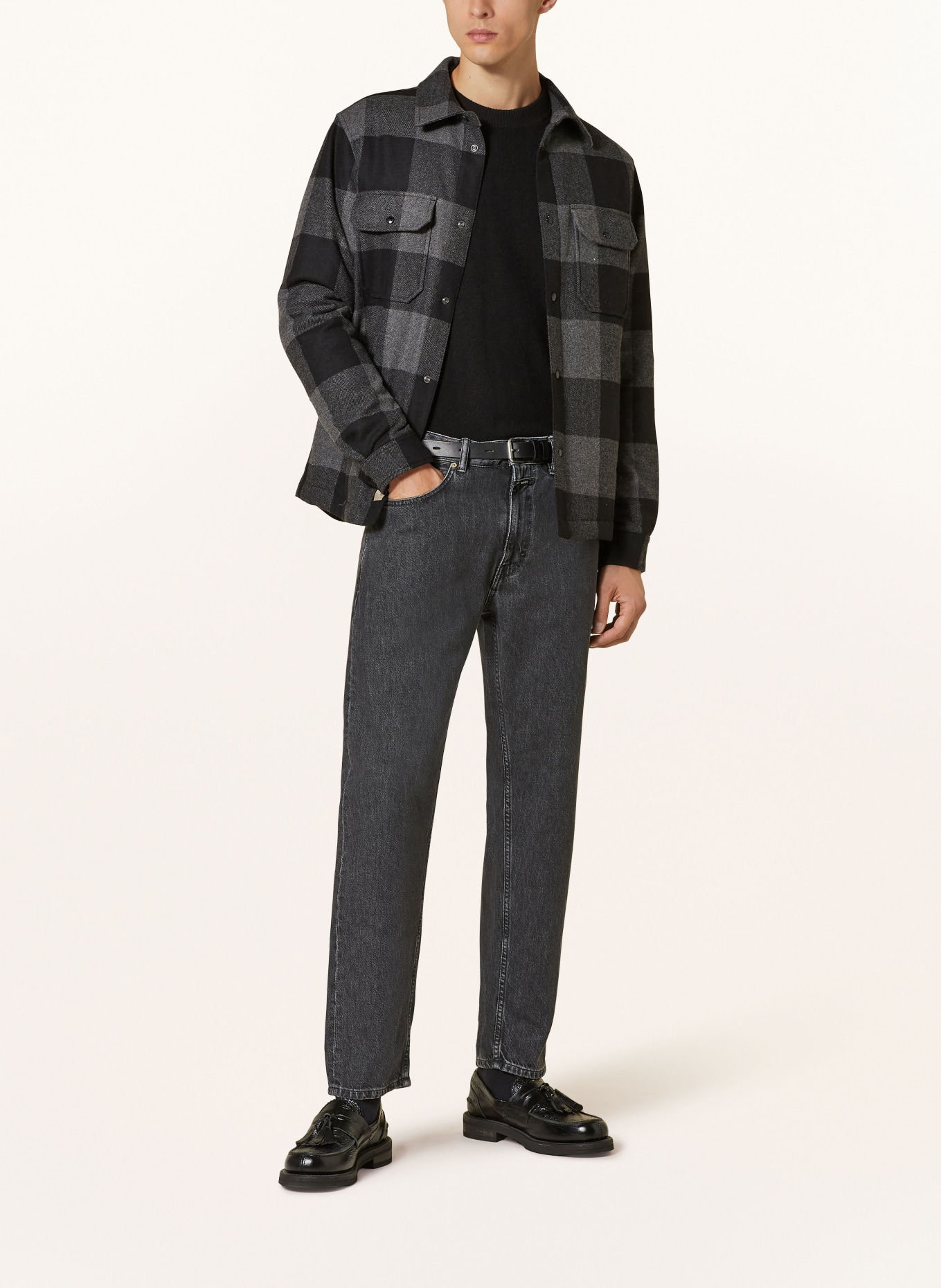 DANIELE FIESOLI Cashmere-Pullover: SCHWARZ