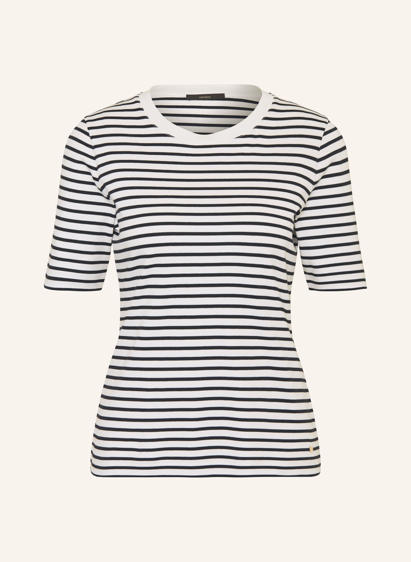 windsor. T-shirt, Color: WHITE/ BLACK (Image 1)