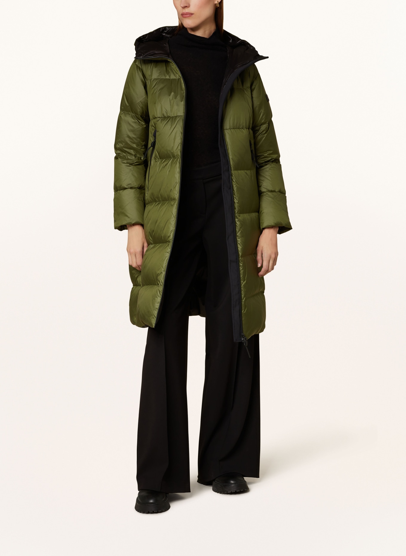 PEUTEREY Down coat SELECTRIC: OLIVE