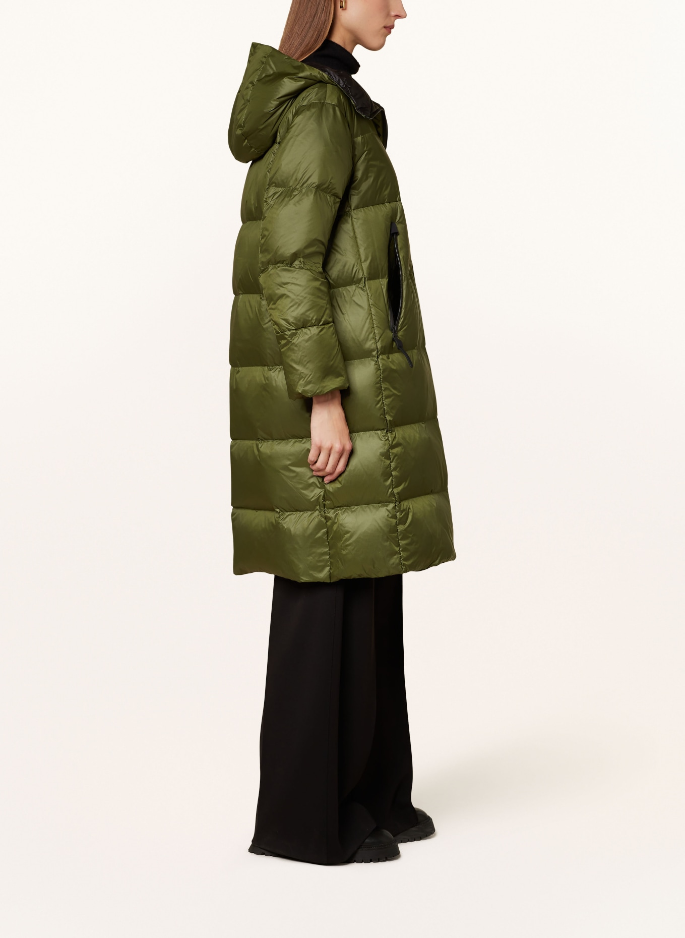 PEUTEREY Down coat SELECTRIC: OLIVE