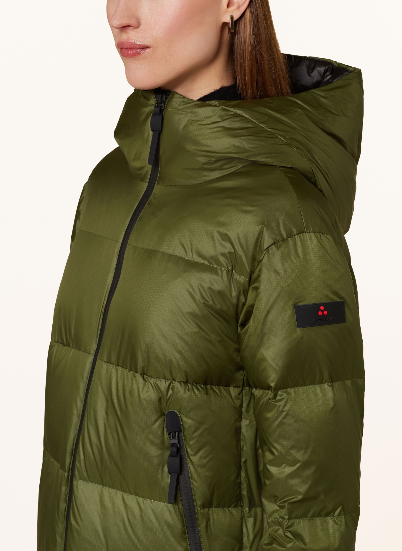 PEUTEREY Down coat SELECTRIC: OLIVE