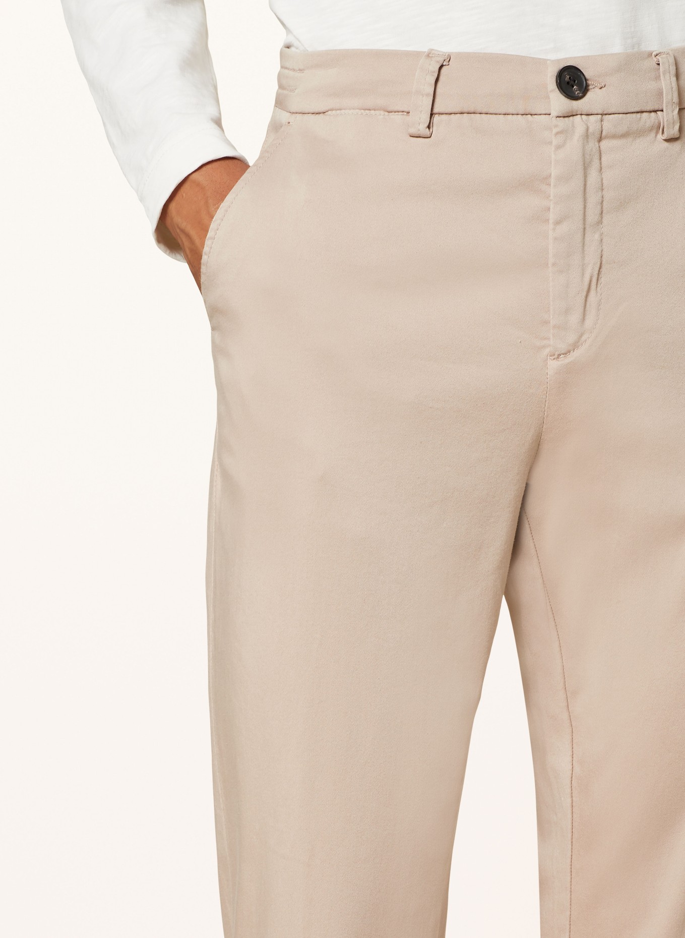 MOS MOSH Gallery Chinos MMGHUNT regular fit, Color: LIGHT BROWN (Image 5)