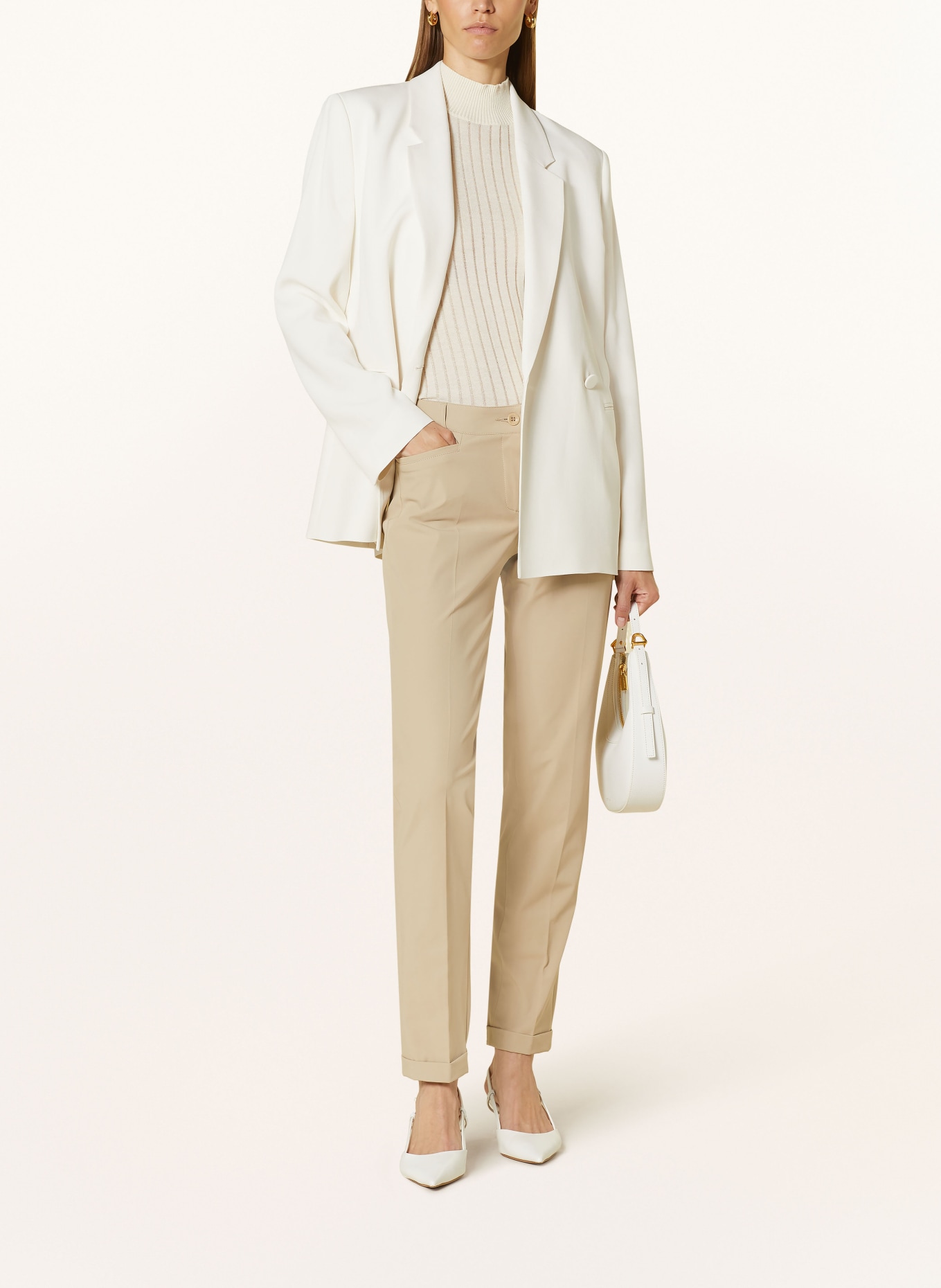 RAFFAELLO ROSSI Trousers UTE, Color: BEIGE (Image 2)