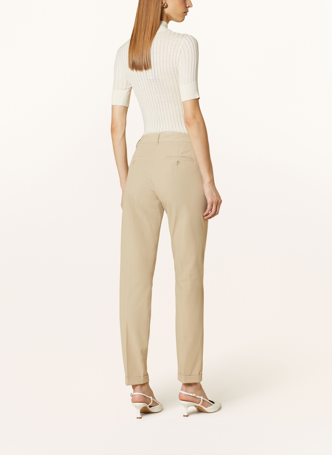 RAFFAELLO ROSSI Trousers UTE, Color: BEIGE (Image 3)