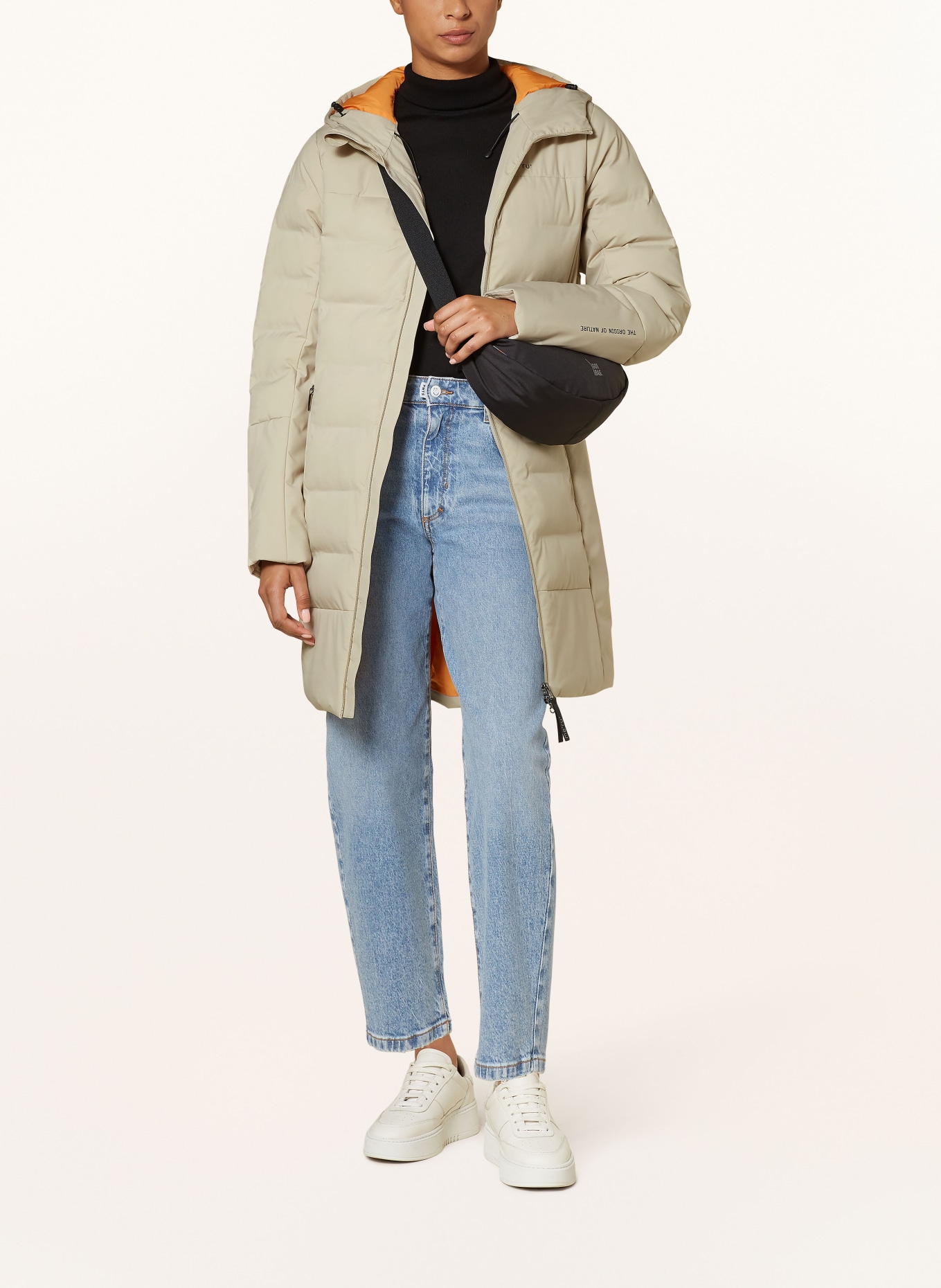 me°ru' Manteau matelassé UDDEVALLA: ÉCRU