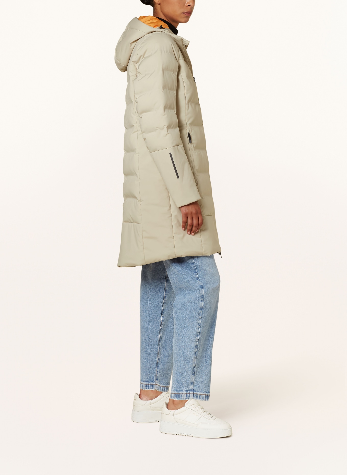 me°ru' Manteau matelassé UDDEVALLA: ÉCRU