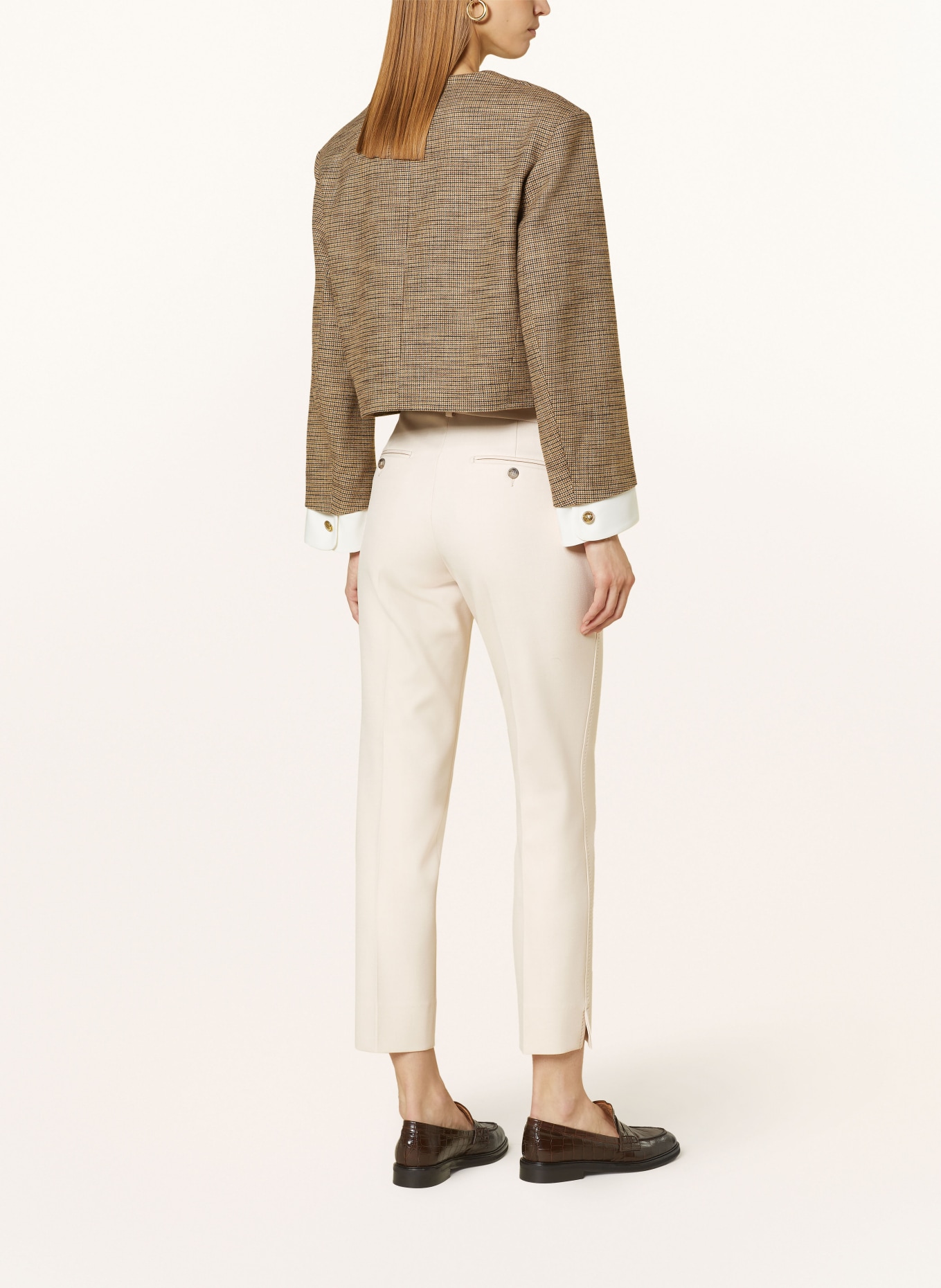 PESERICO Trousers, Color: CREAM (Image 3)