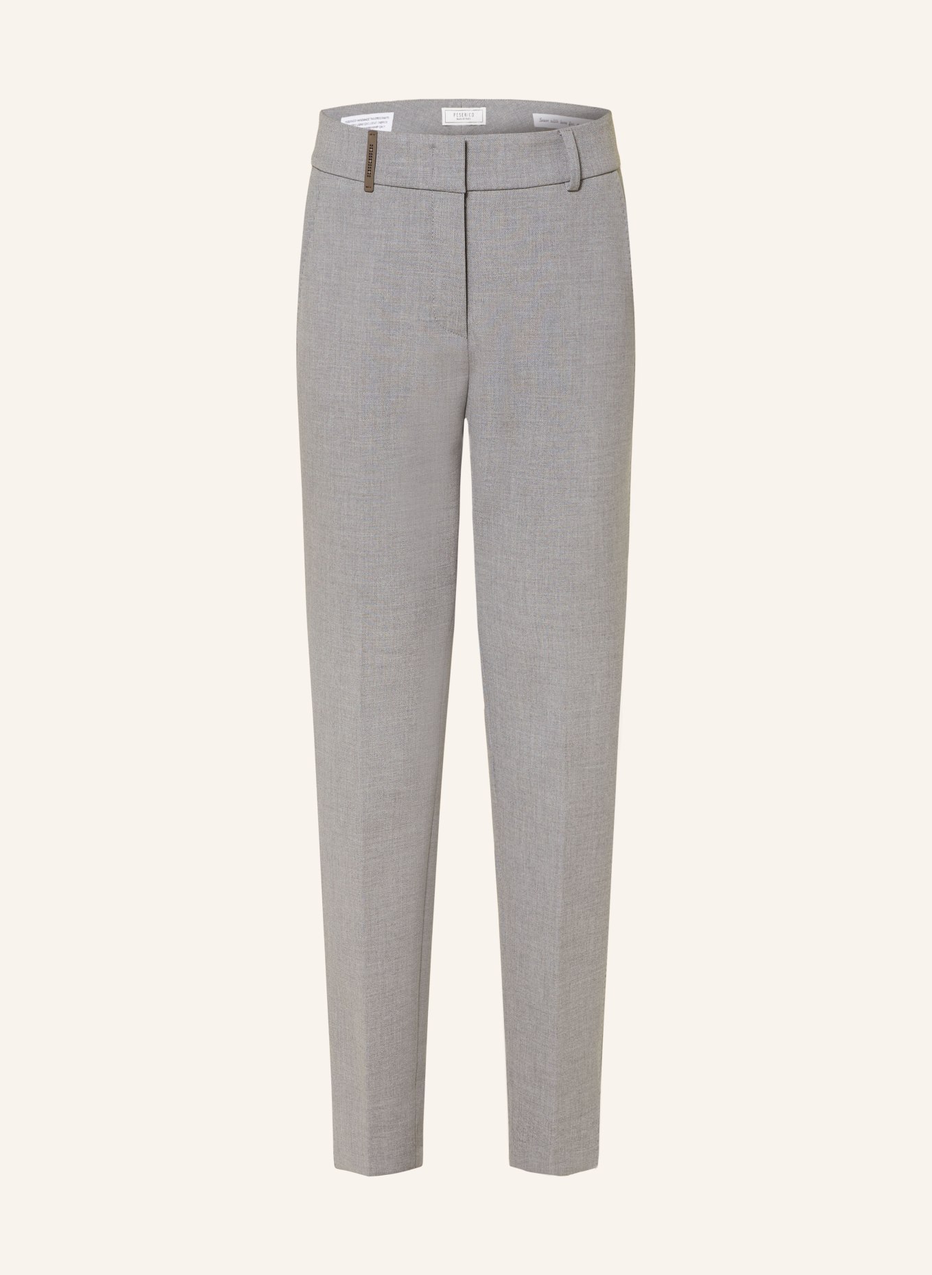 PESERICO Trousers, Color: LIGHT GRAY (Image 1)