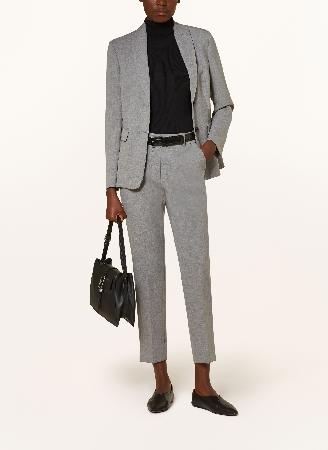 PESERICO Trousers, Color: LIGHT GRAY (Image 2)