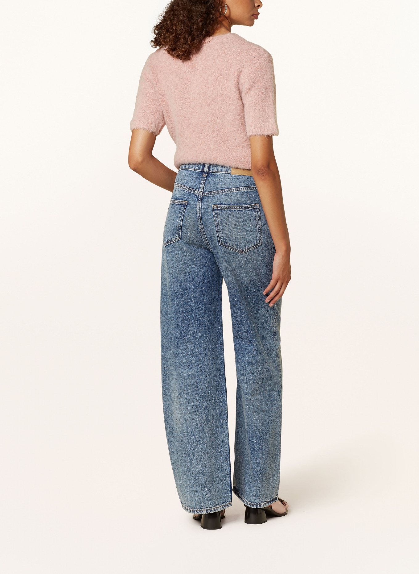 SAMSØE SAMSØE Straight jeans Rehti SHELLY with rivets: CLR001965 Authentic studs