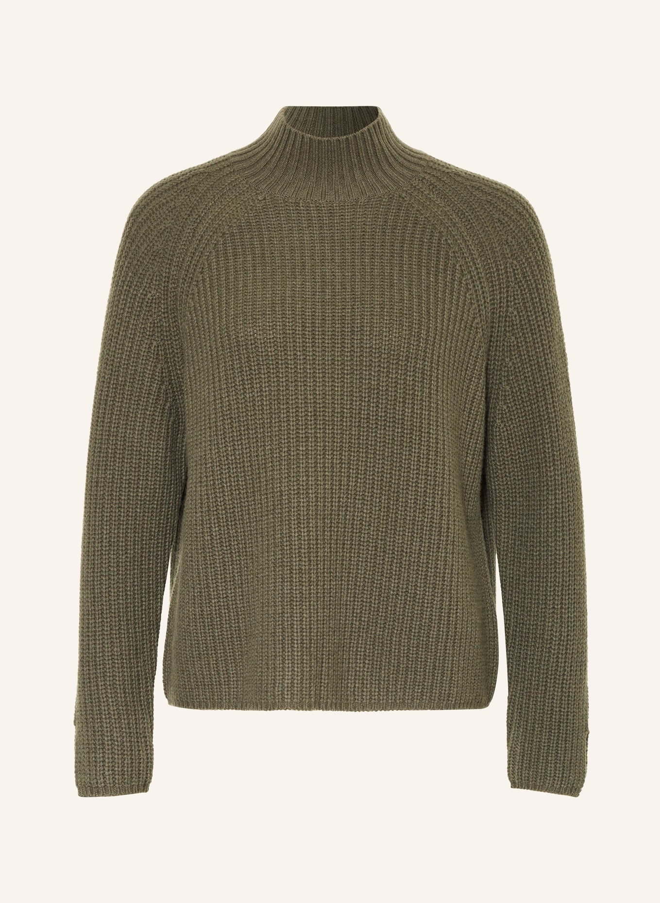 lilienfels Sweter z dodatkiem kaszmiru: KHAKI