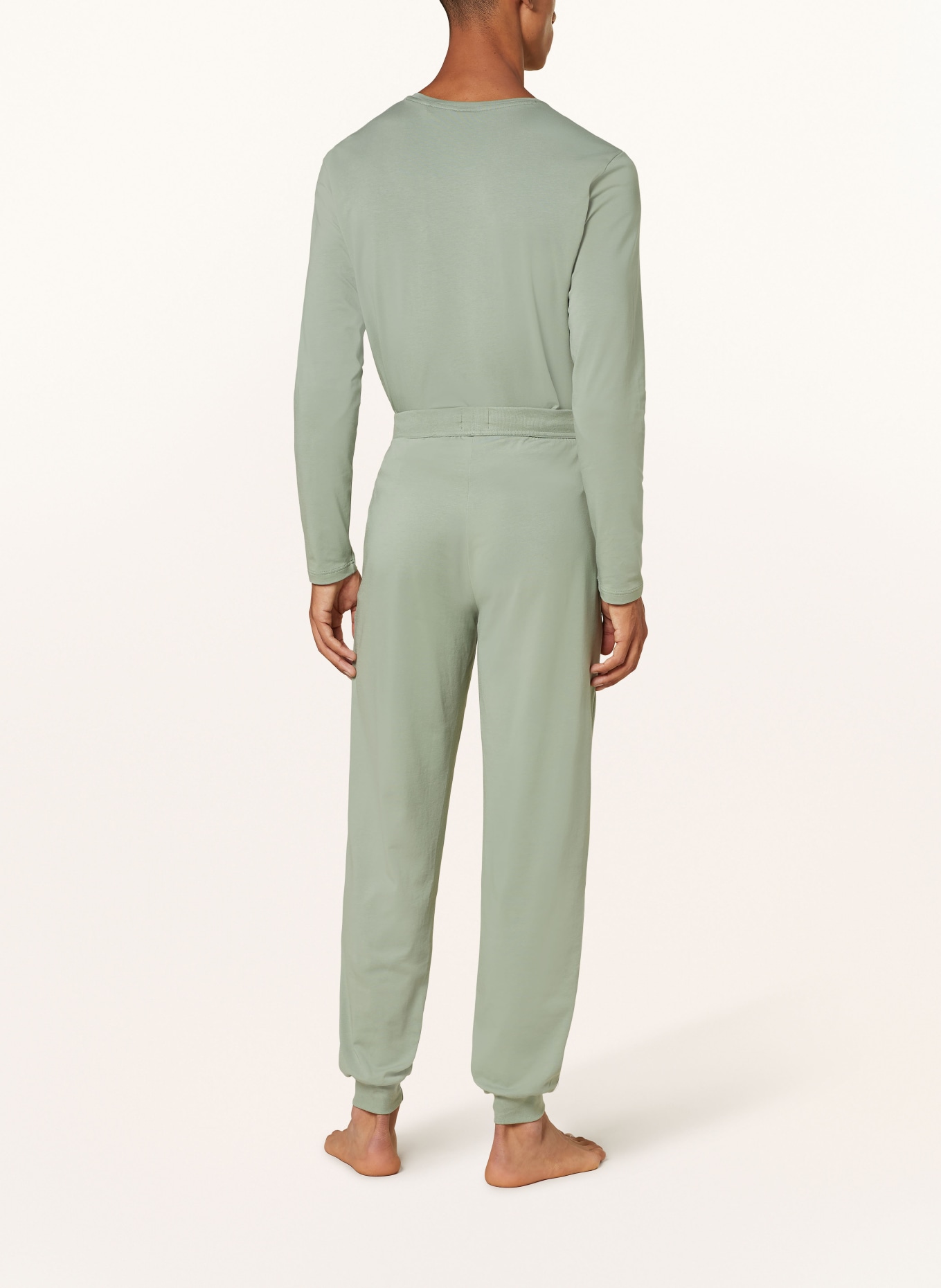 BOSS Loungebroek MIX&MATCH: LICHTGROEN