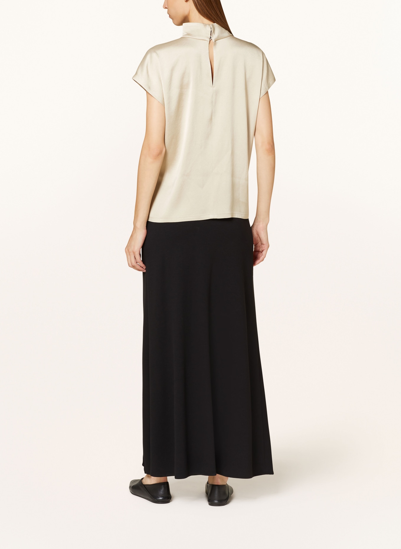 DRYKORN Blusenshirt ALARIA_1 aus Satin: BEIGE