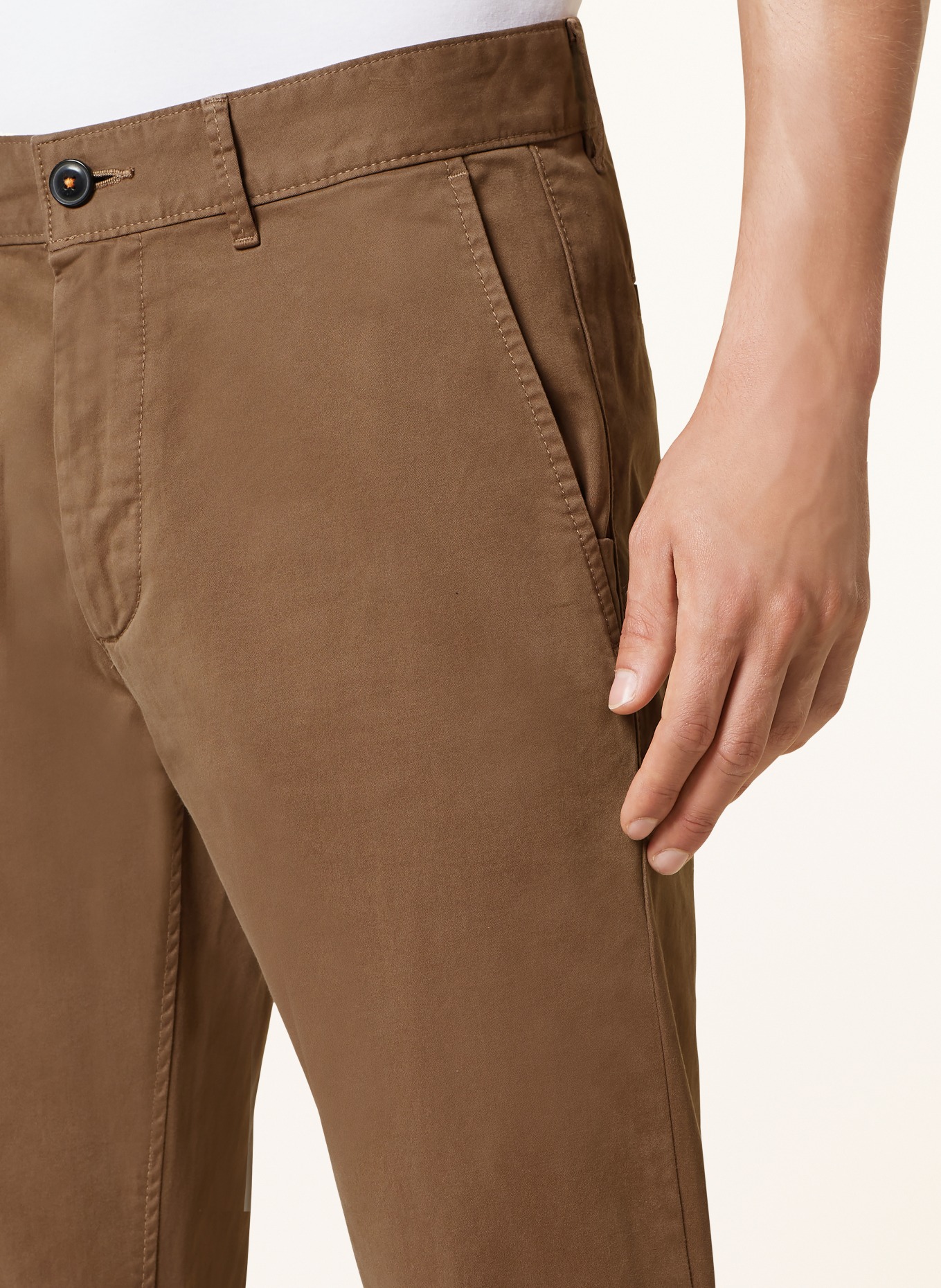 BOSS Chinos CHINO slim fit, Color: BROWN (Image 5)