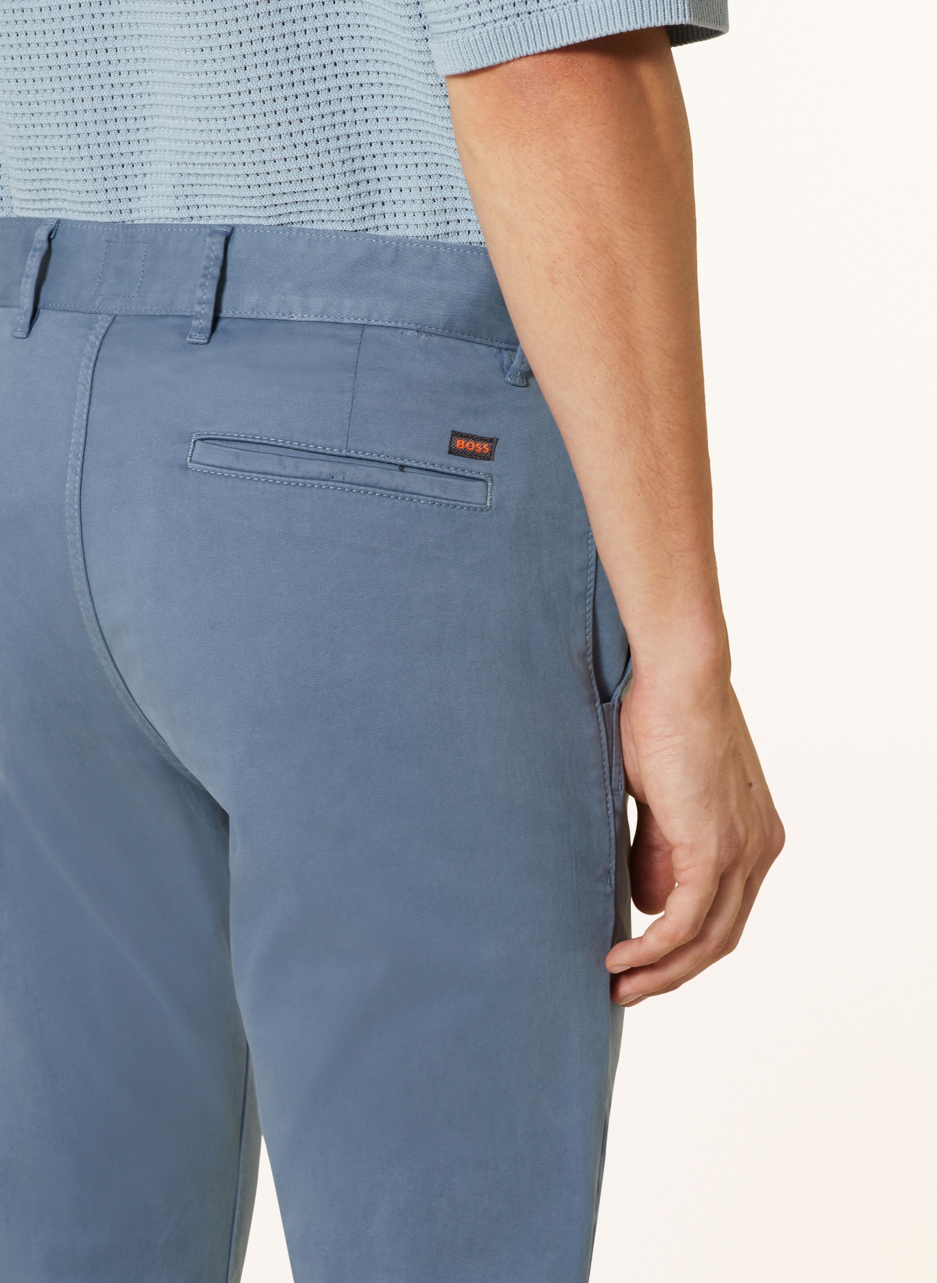 BOSS Chino CHINO Slim Fit, Farbe: BLAU (Bild 6)