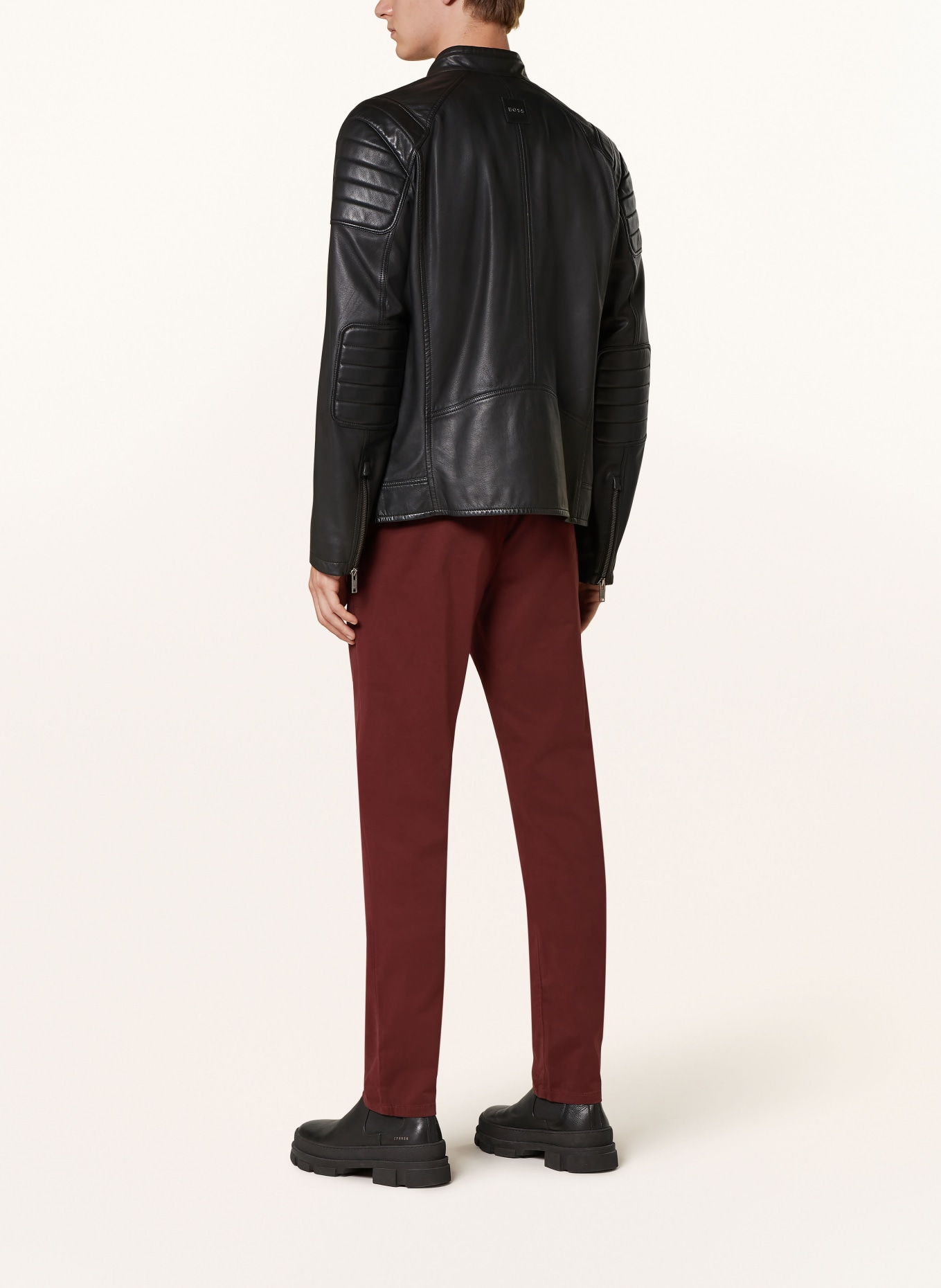 BOSS Chino CHINO Slim Fit: DUNKELROT