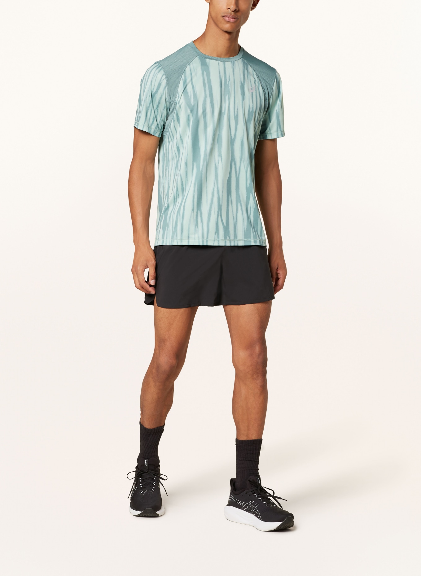 ASICS Running shorts ROAD 5IN SHORT, Color: BLACK (Image 2)