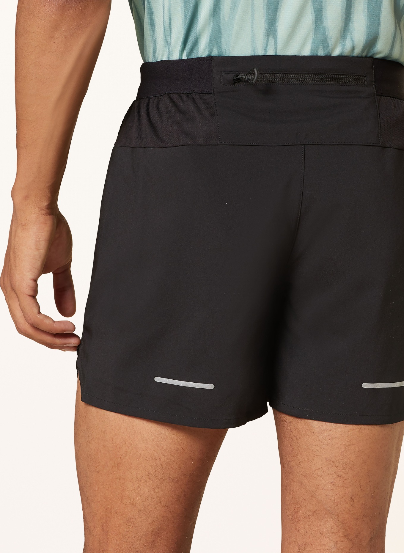ASICS Running shorts ROAD 5IN SHORT, Color: BLACK (Image 5)
