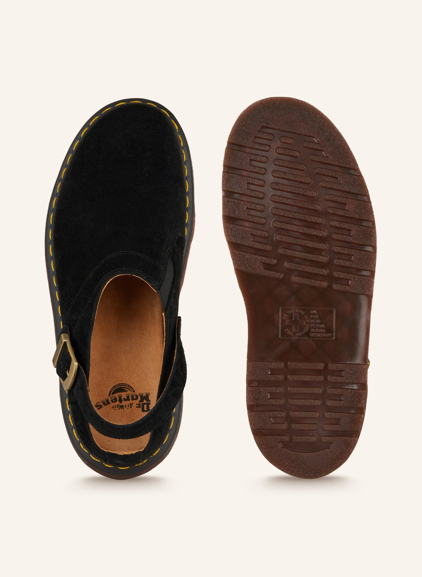 Dr. Martens Slides ISHAM, Color: BLACK (Image 5)