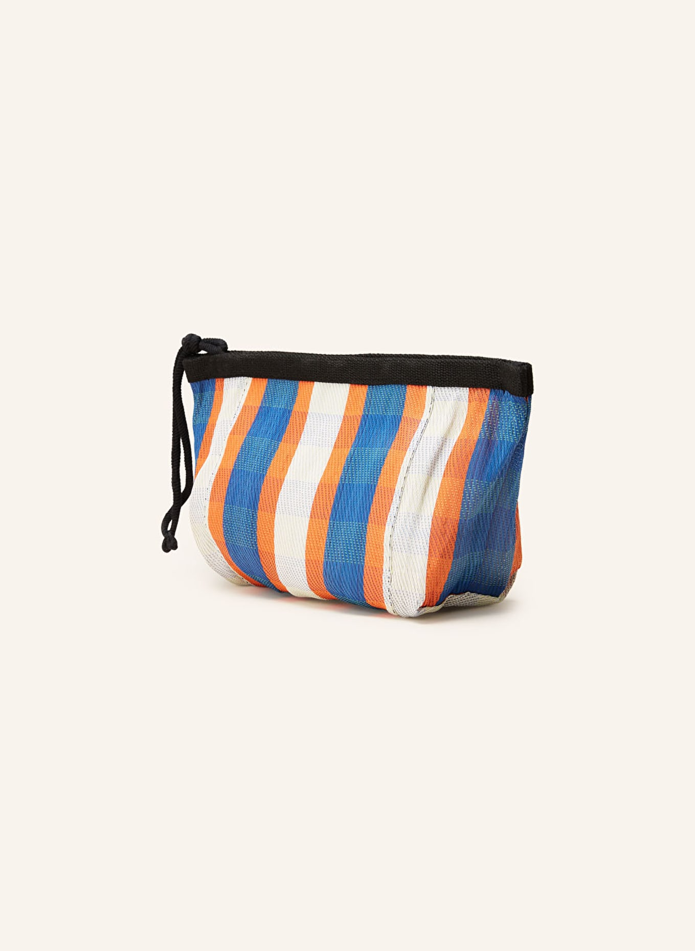 ISABEL MARANT Pouch POWDEN in blue/ orange/ ecru