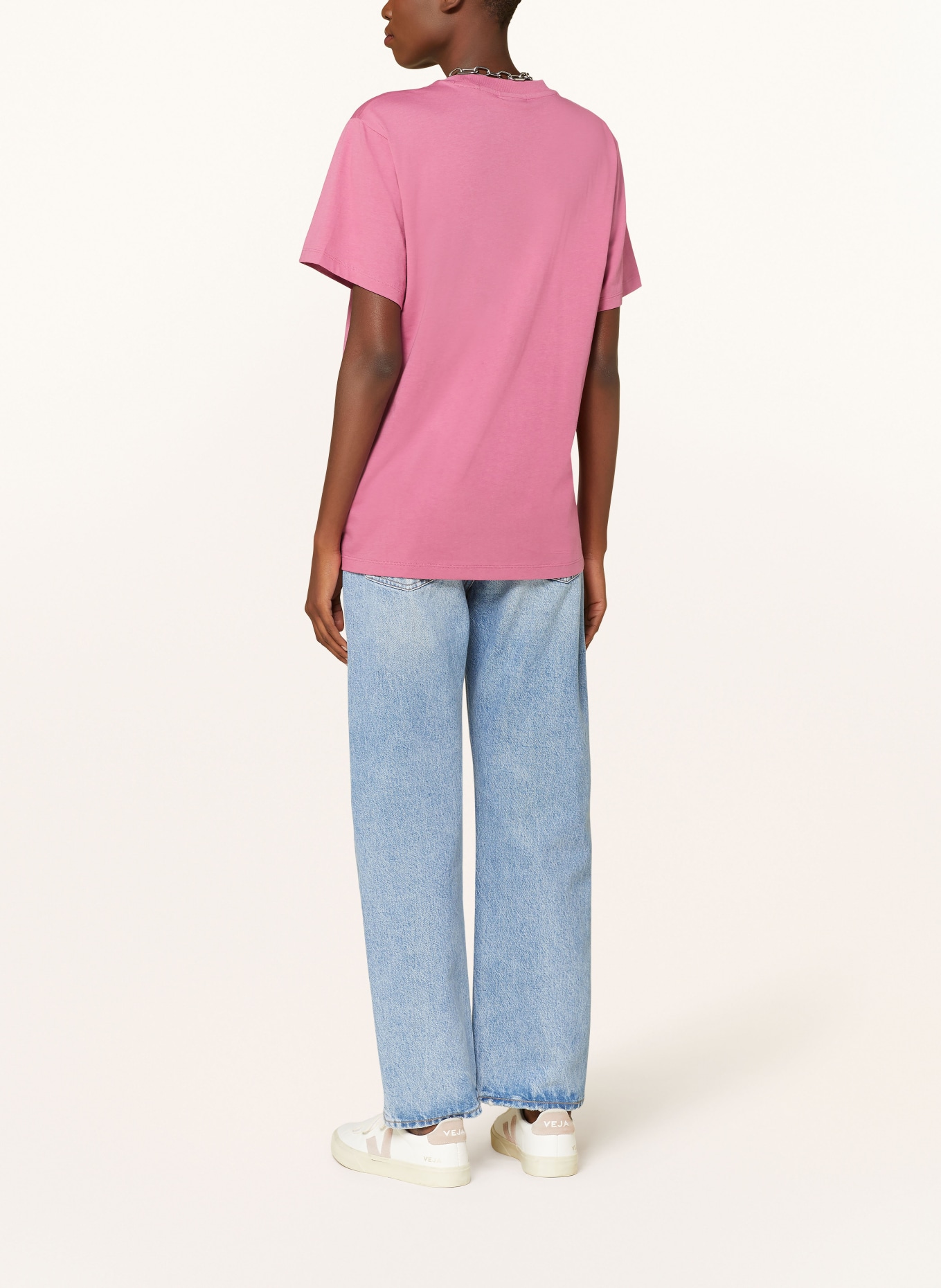 HUGO BLUE T-shirt, Color: DUSKY PINK (Image 3)