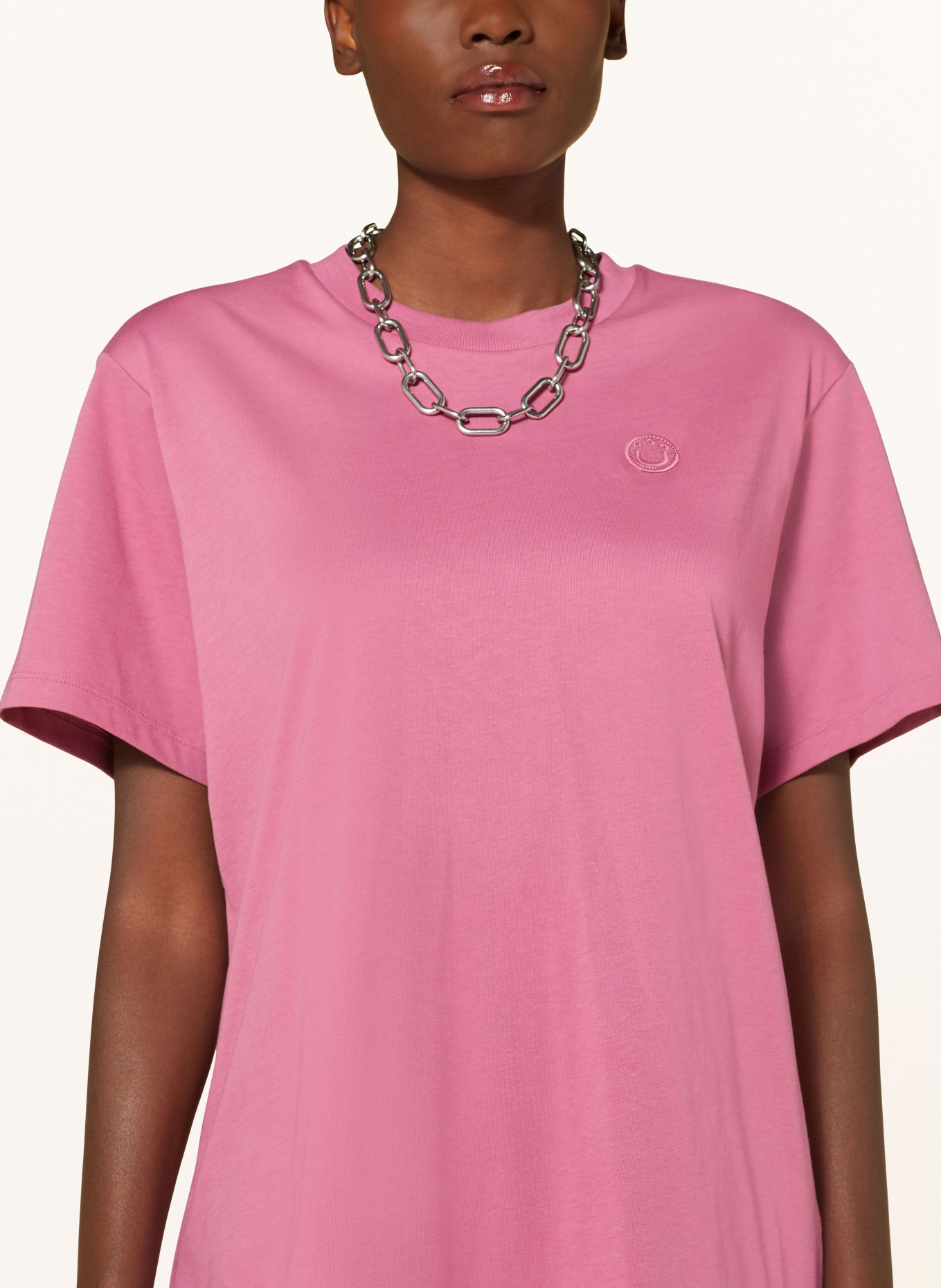 HUGO BLUE T-shirt, Color: DUSKY PINK (Image 4)