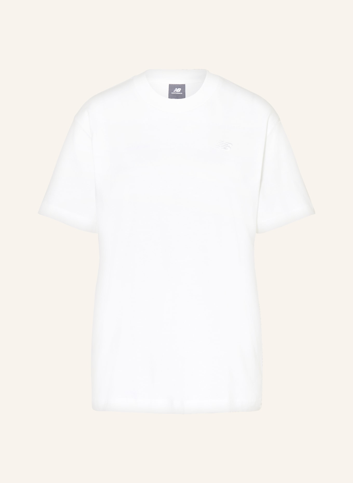 new balance T-shirt ATHLETICS, Color: WHITE (Image 1)