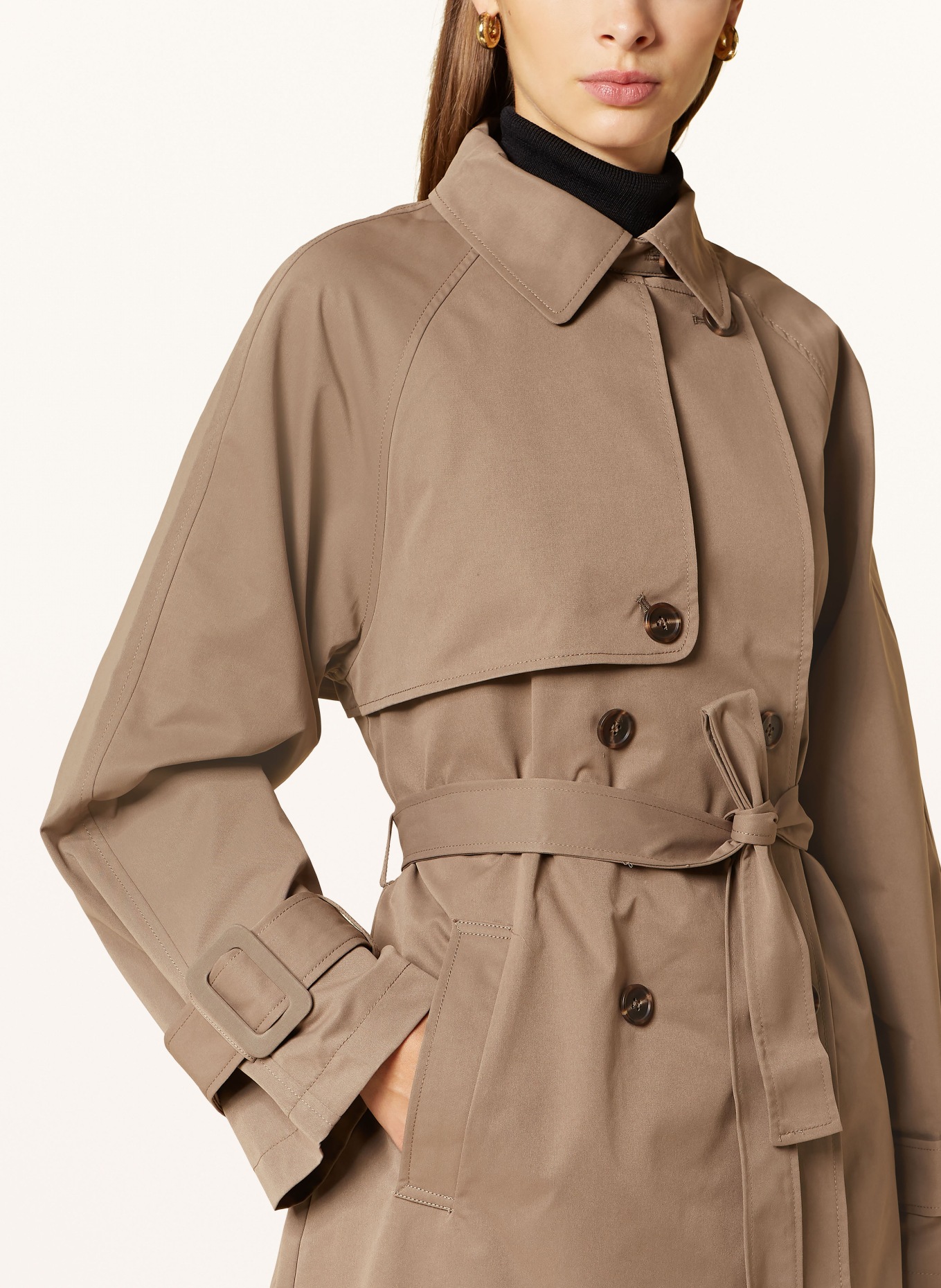 ROUGE VILA Trenchcoat, Farbe: TAUPE (Bild 4)