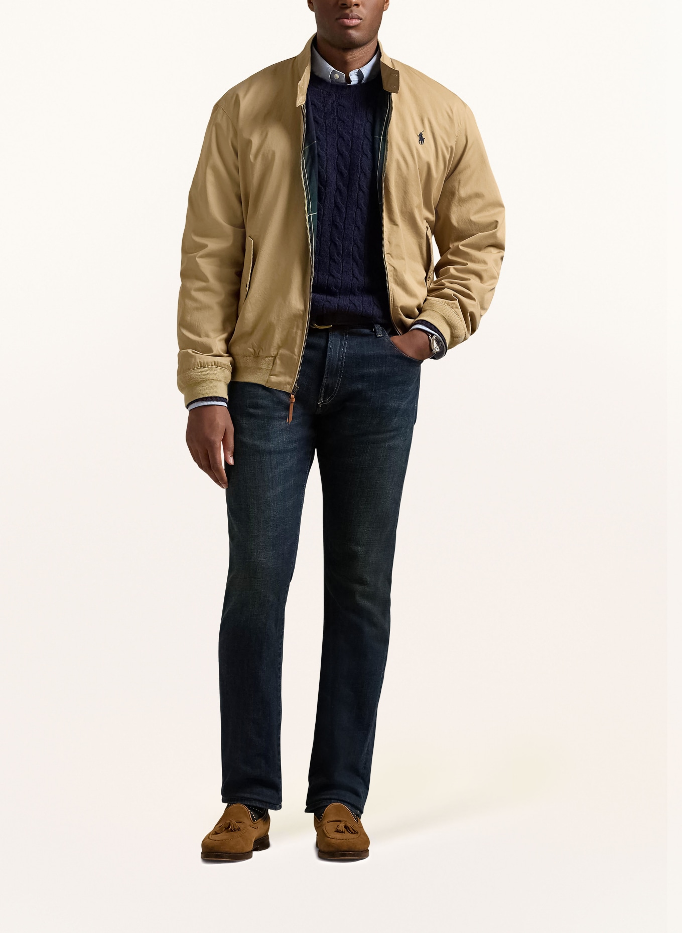 POLO RALPH LAUREN Big & Tall Bomber jacket, Color: CAMEL (Image 2)