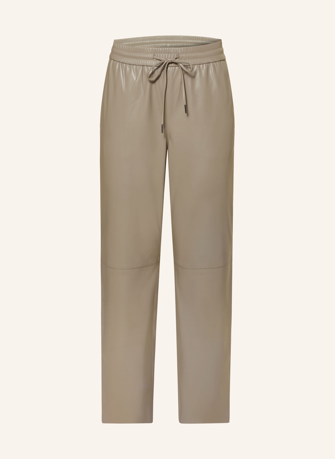 Juvia Hose ROSA in Lederoptik: OLIV