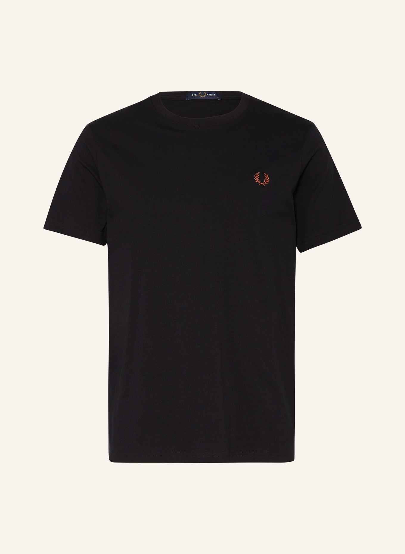 FRED PERRY T-shirt, Color: BLACK (Image 1)