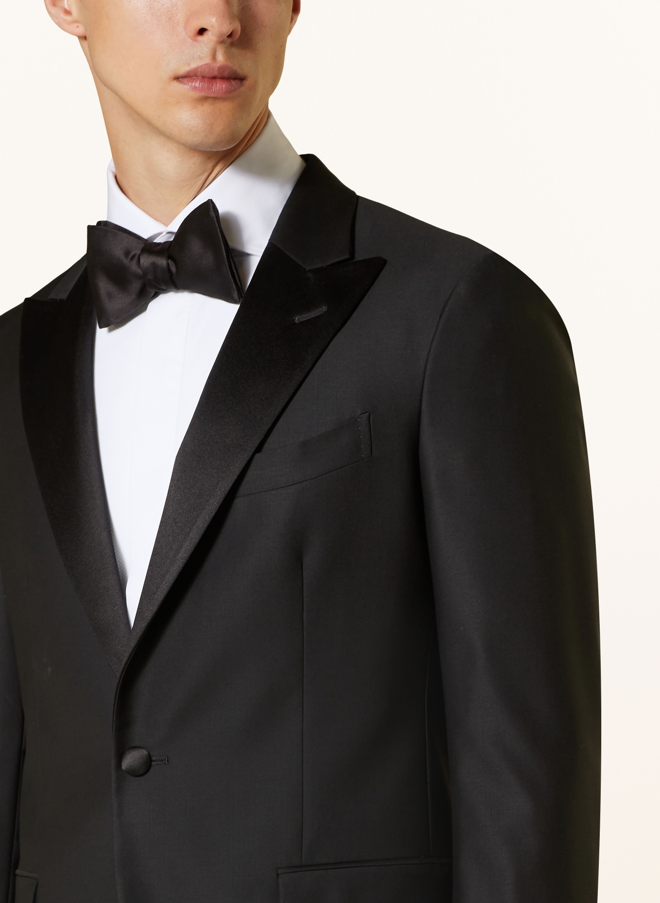 FINAMORE 1925 Tuxedo shirt EDUARDO regular fit: WHITE