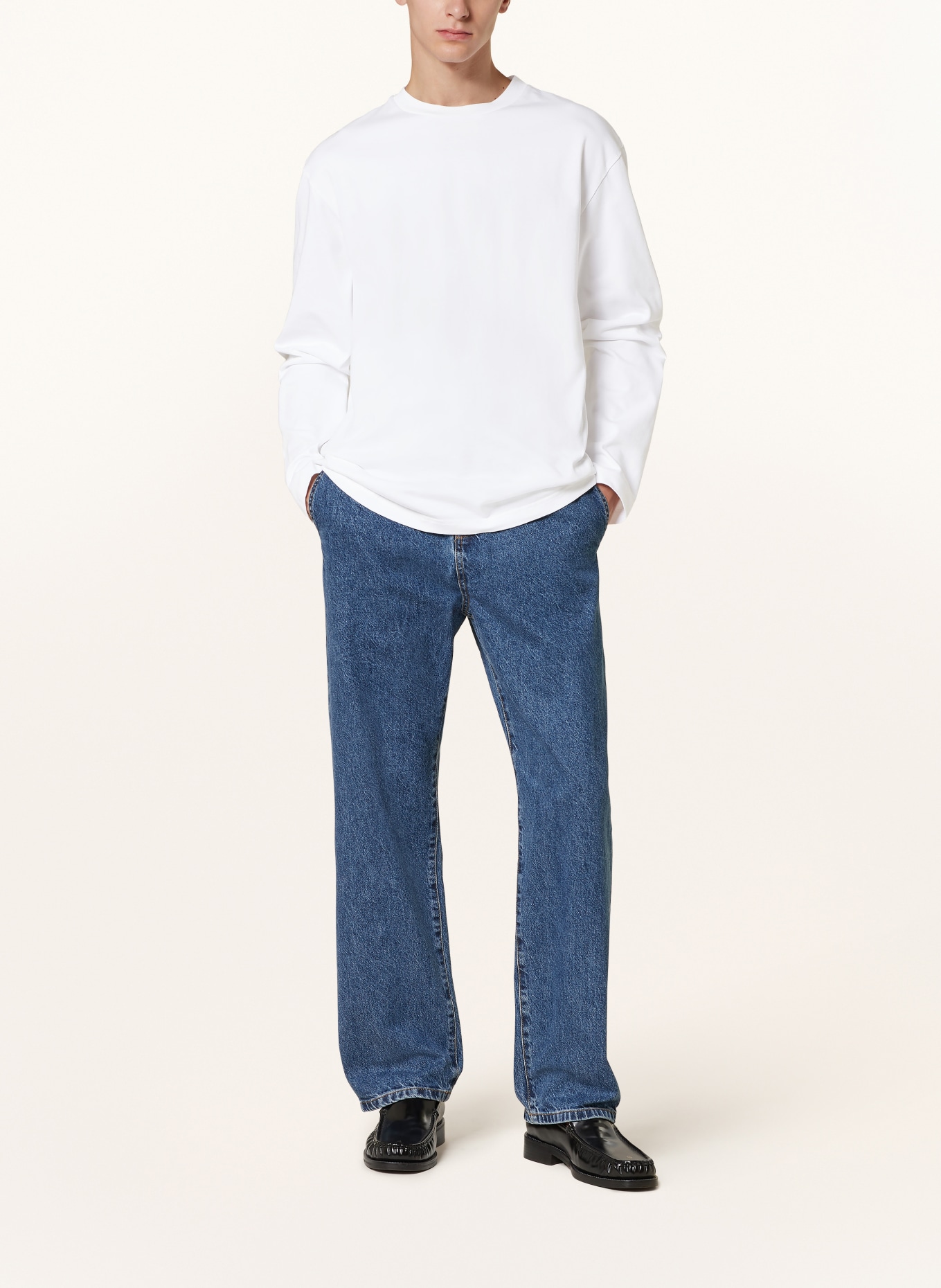 RÓHE Longsleeve, Farbe: WEISS (Bild 2)