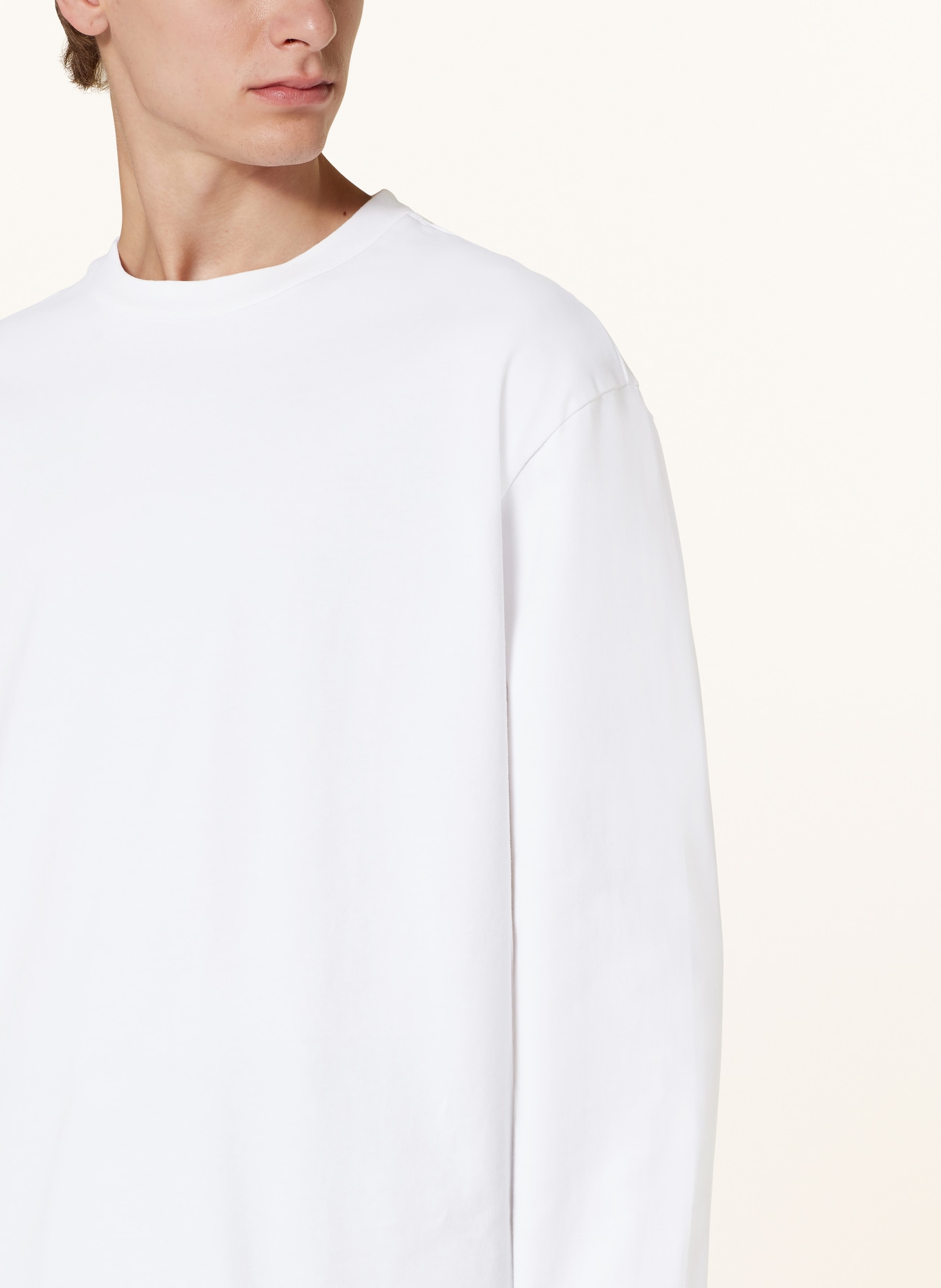 RÓHE Longsleeve, Farbe: WEISS (Bild 4)