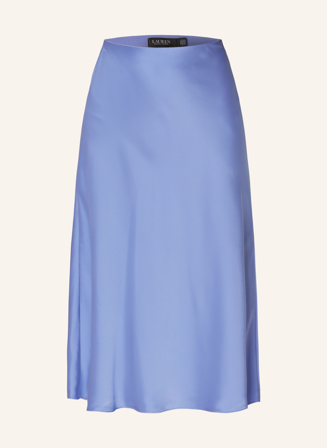 LAUREN RALPH LAUREN Satin skirt, Color: BLUE (Image 1)