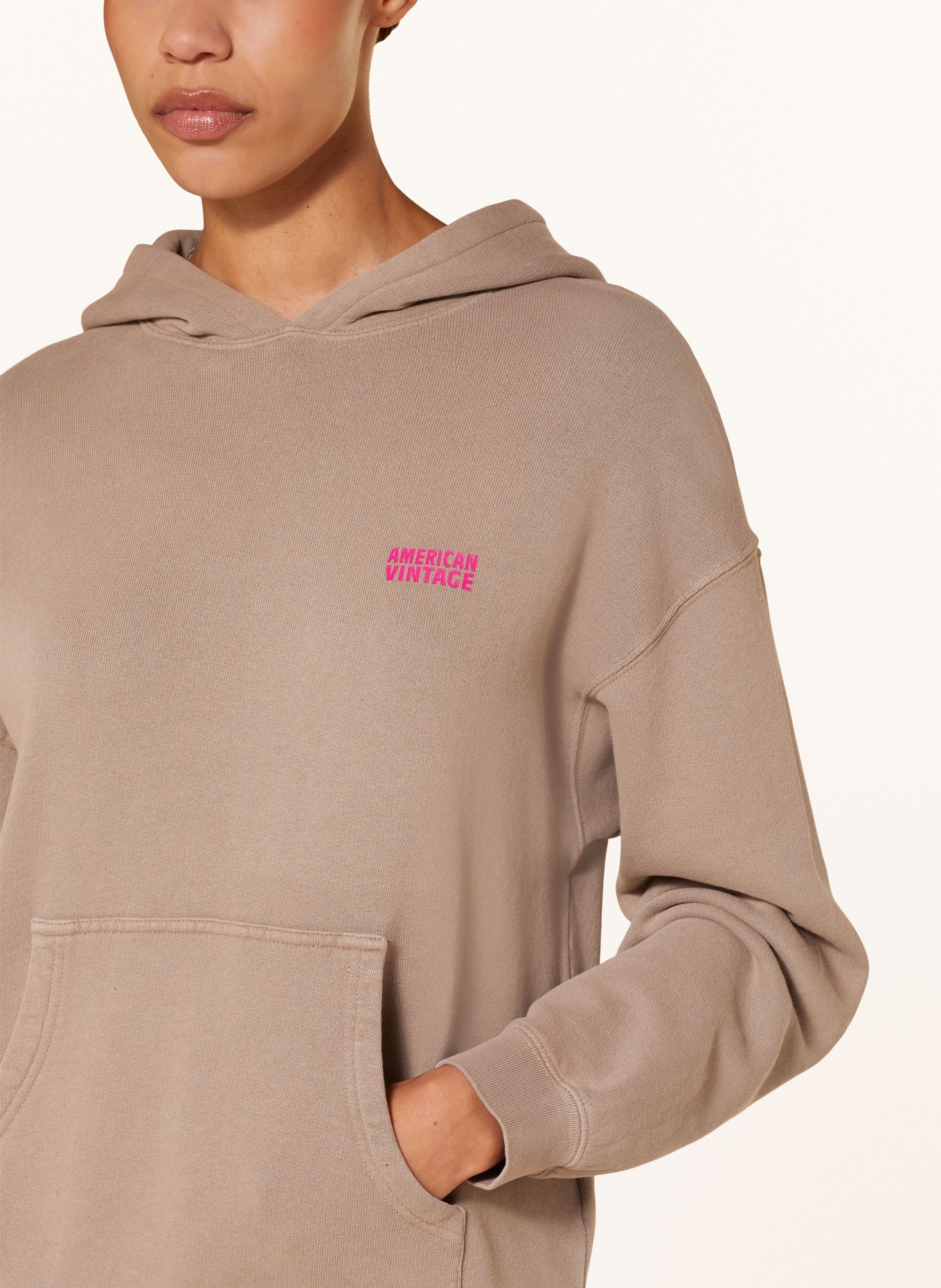 Beige vintage hoodie deals