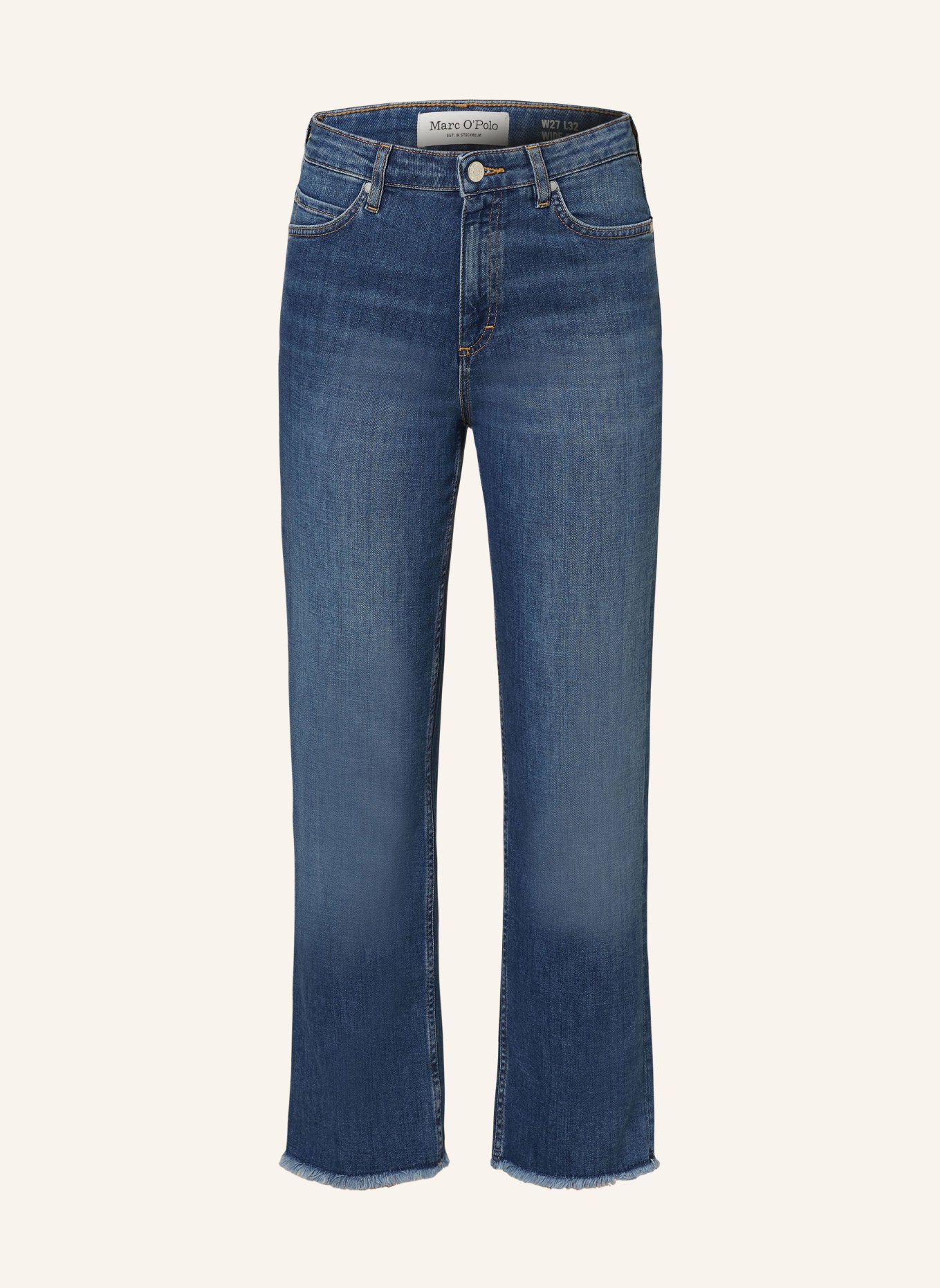 Marc O'Polo Jeansy flare KIRUNA, Kolor: 055 Cashmere soft blue wash (Obrazek 1)