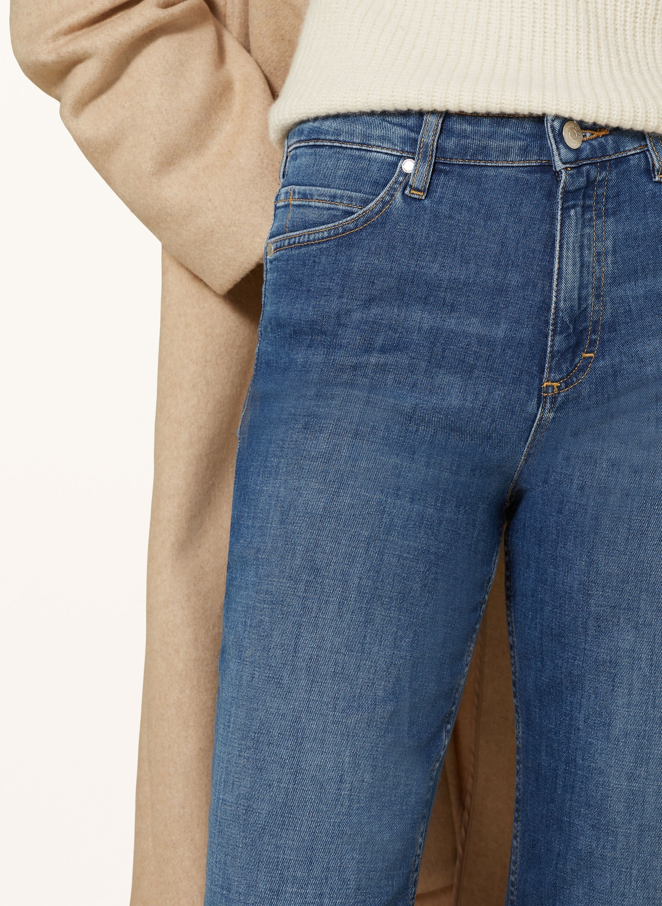 Marc O'Polo Jeansy flare KIRUNA, Kolor: 055 Cashmere soft blue wash (Obrazek 5)