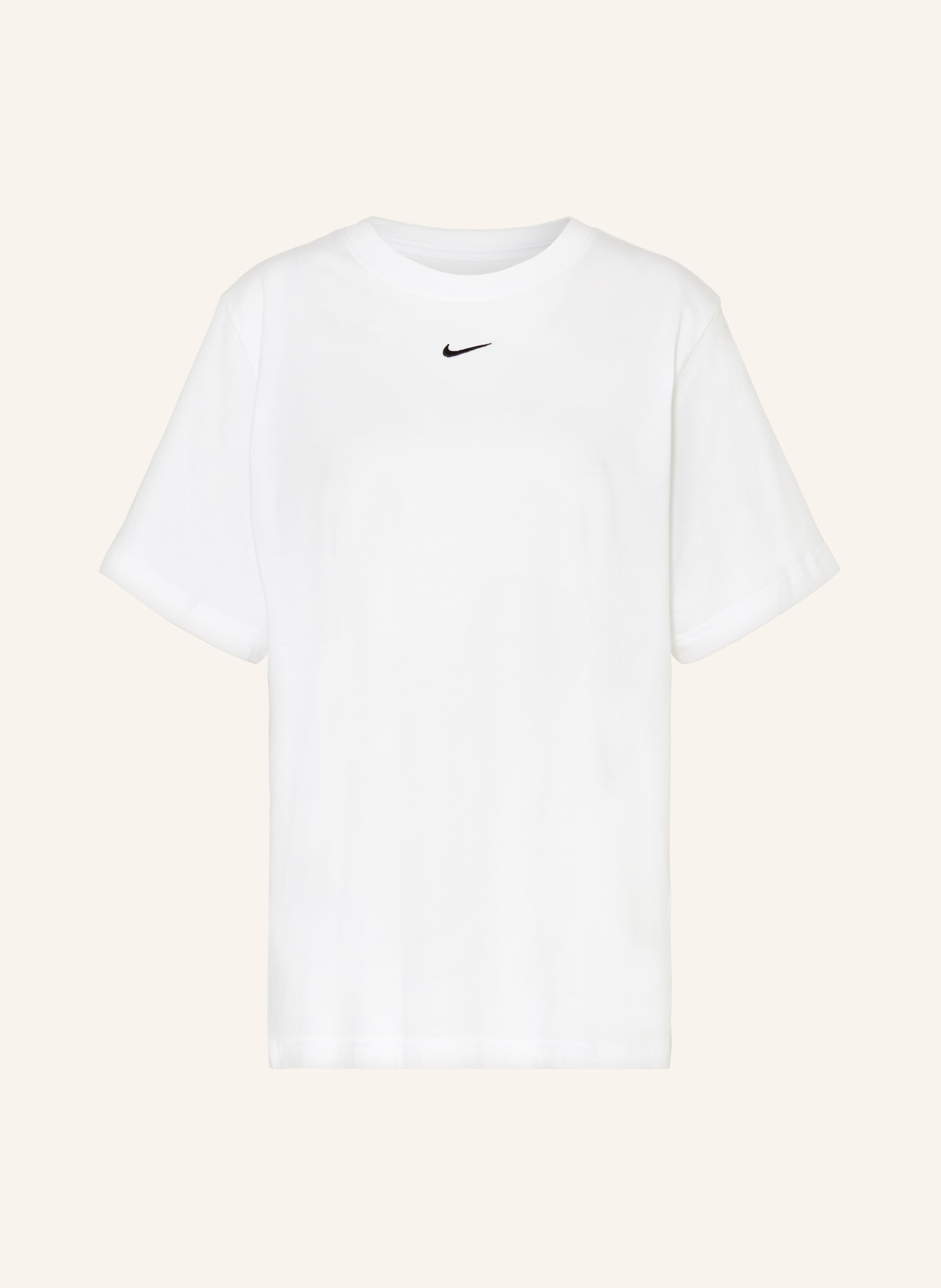 Black and white nike tee outlet