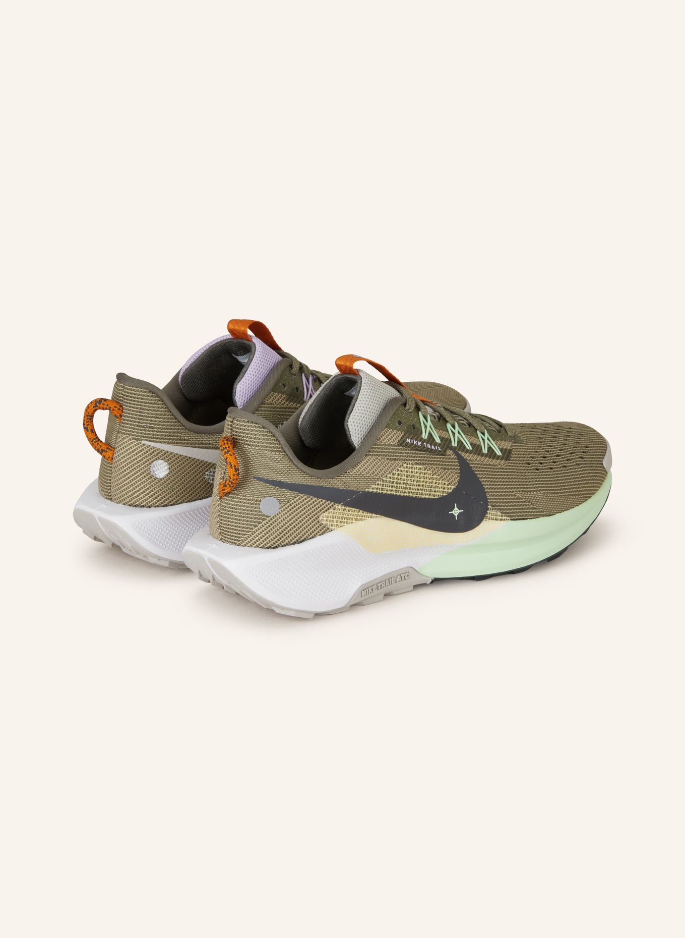 Nike Trail running shoes REACTX PEGASUS TRAIL 5, Color: OLIVE/ KHAKI (Image 2)