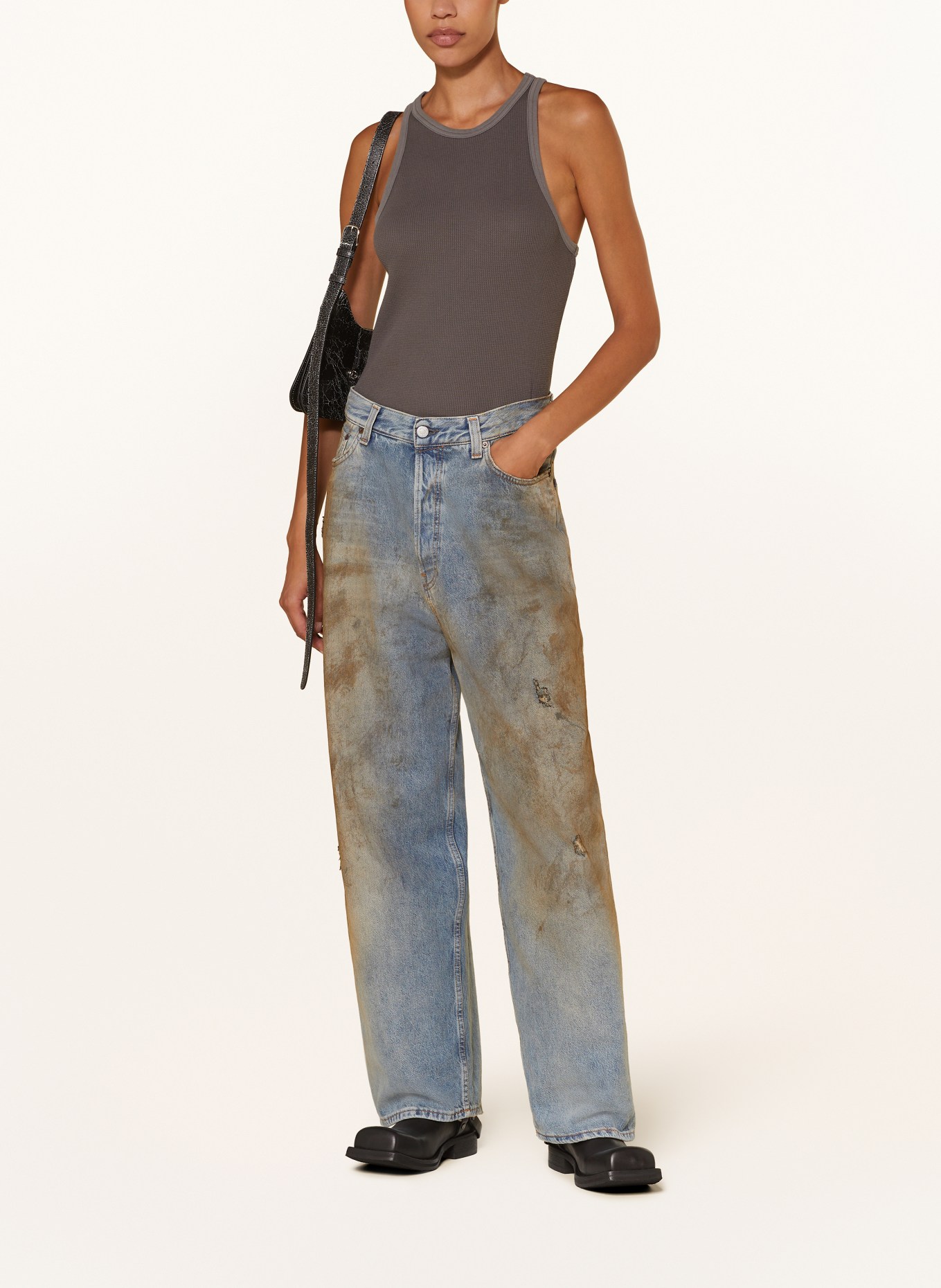 Acne Studios Top, Color: DARK GRAY (Image 2)