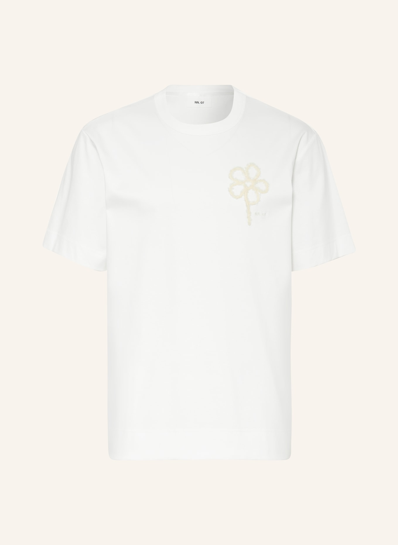 NN.07 T-shirt PEDRO, Color: WHITE (Image 1)